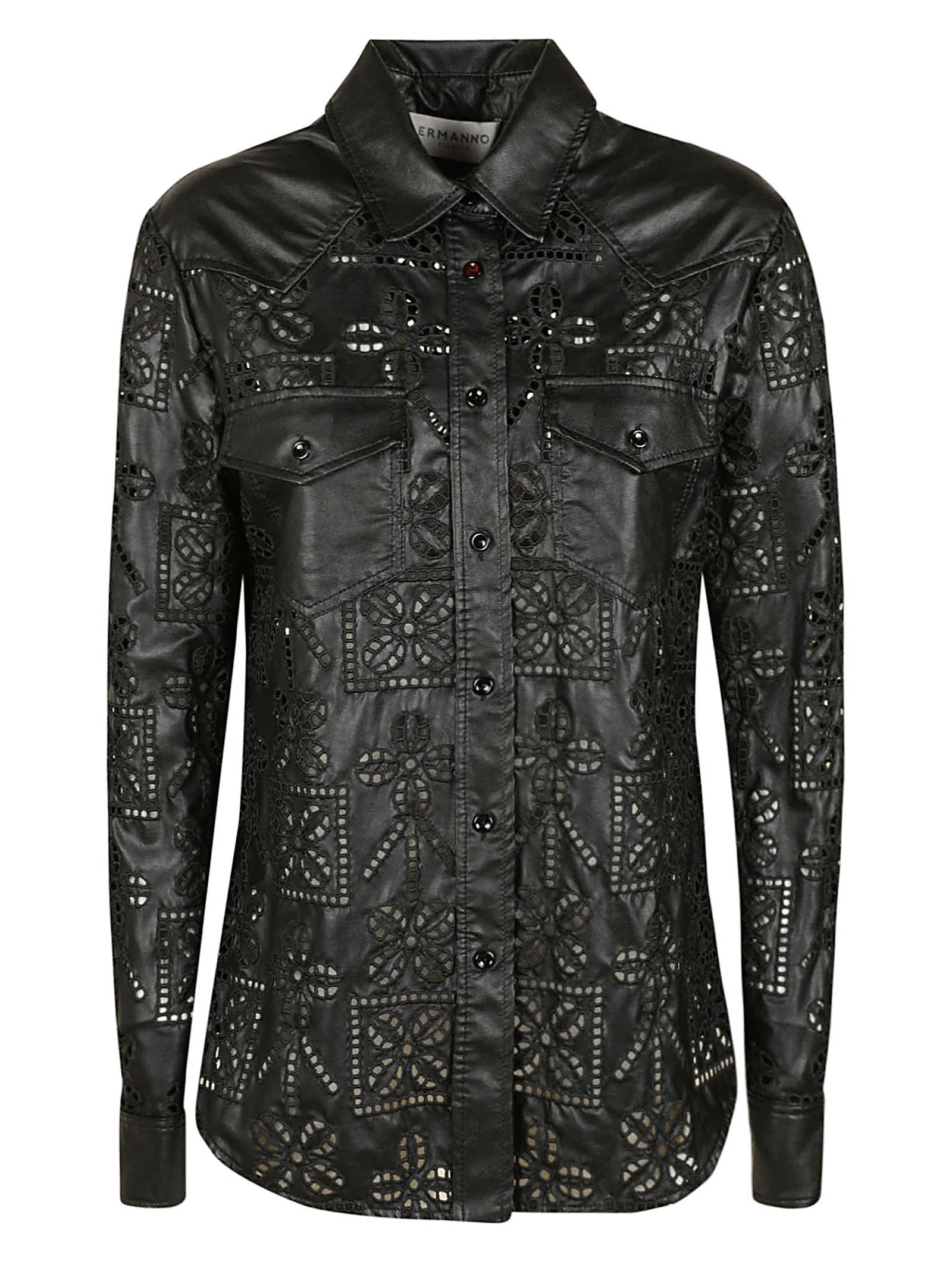 Ermanno Scervino Pattern Perforated Shirt