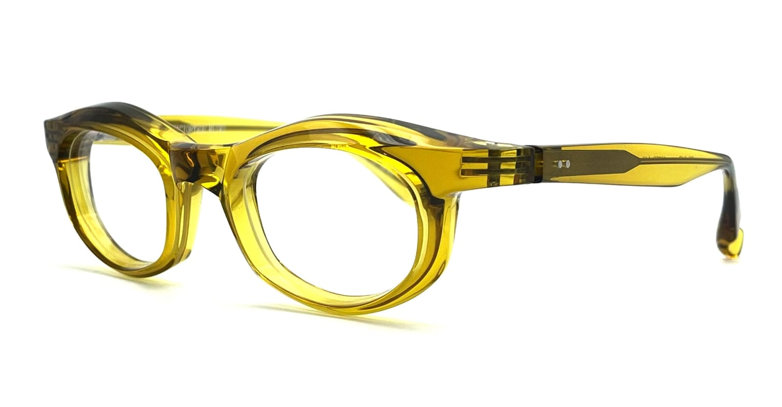 Shop Factory900 Rf 043-615 Glasses In Yellow Trasparent