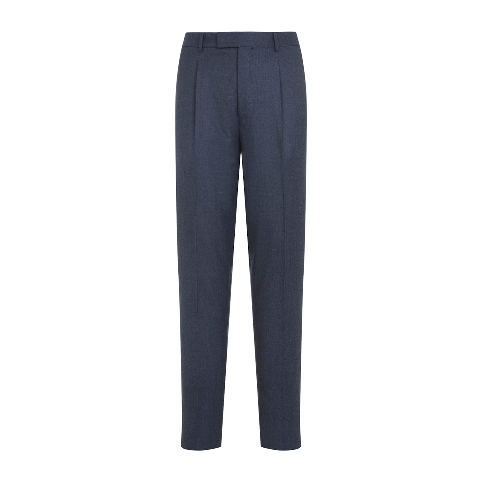 Zegna Belt-loop Casual Pants In Blue