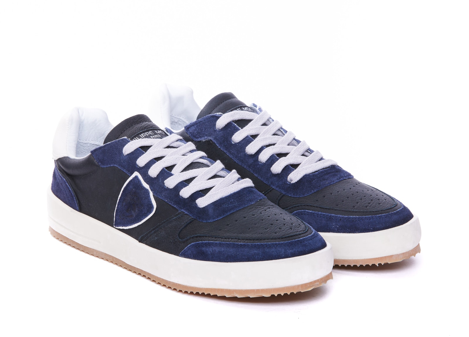 Shop Philippe Model Nice Sneakers In Blue