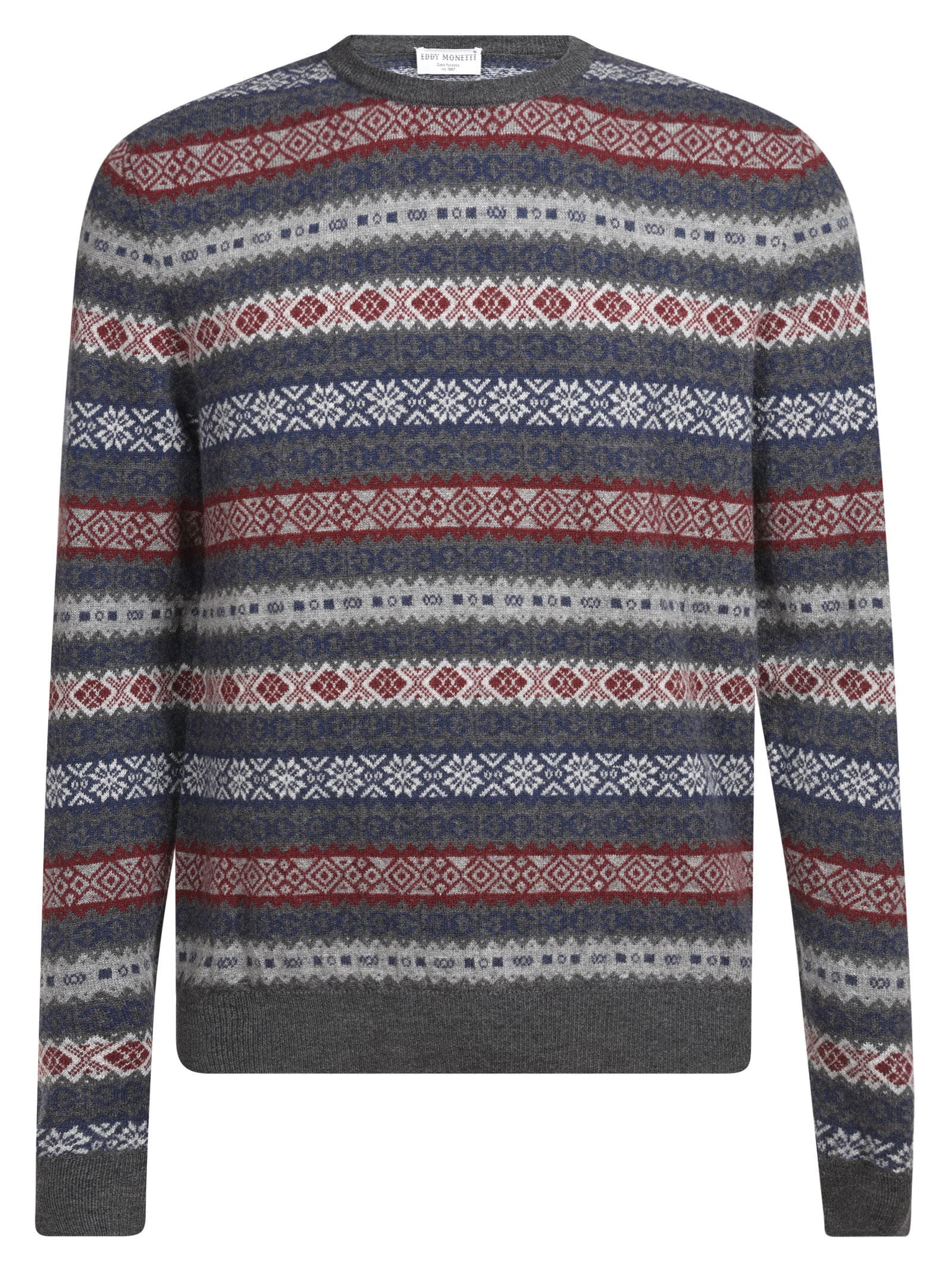 Eddy Monetti Patterned Sweater