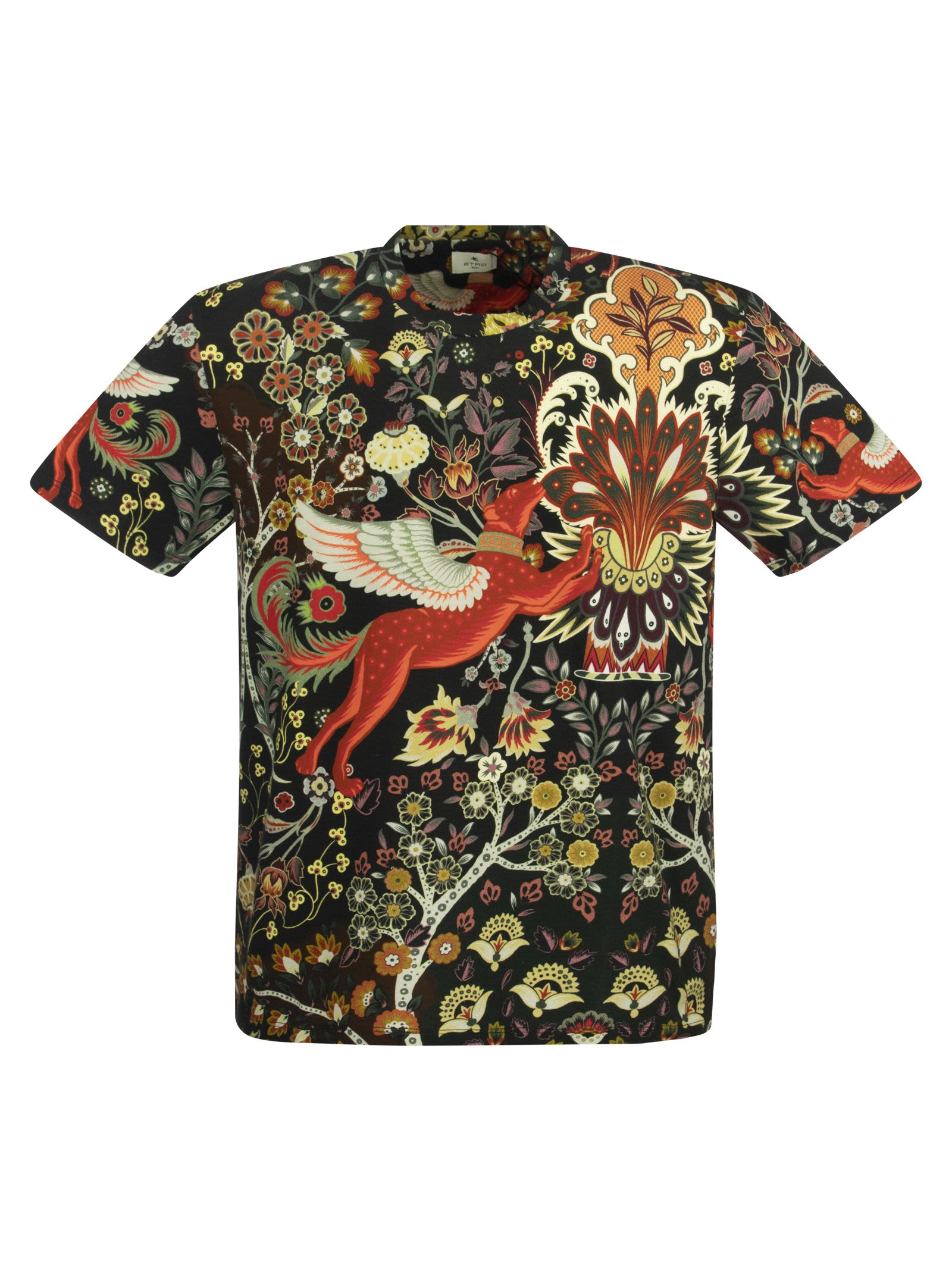 Etro T-shirt With Placed Print