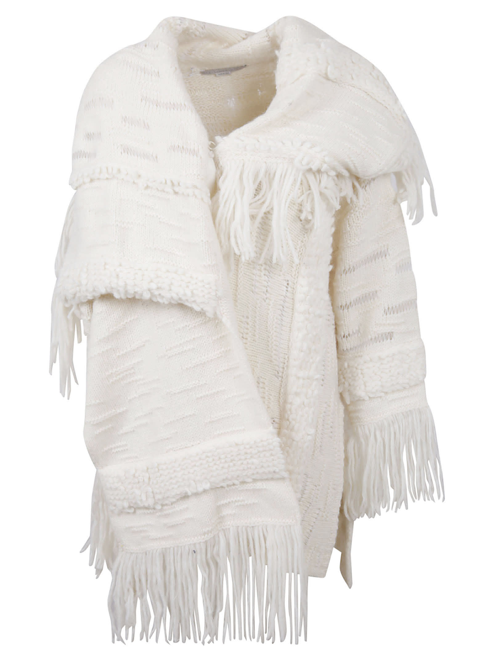 Stella McCartney Alpaca Texture Knit Coat