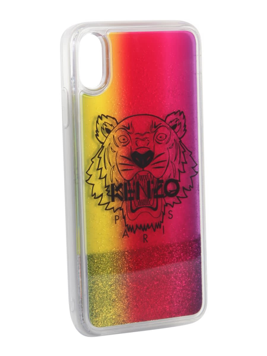 Shop Kenzo Iphone Xs Max Cover In Multicolour