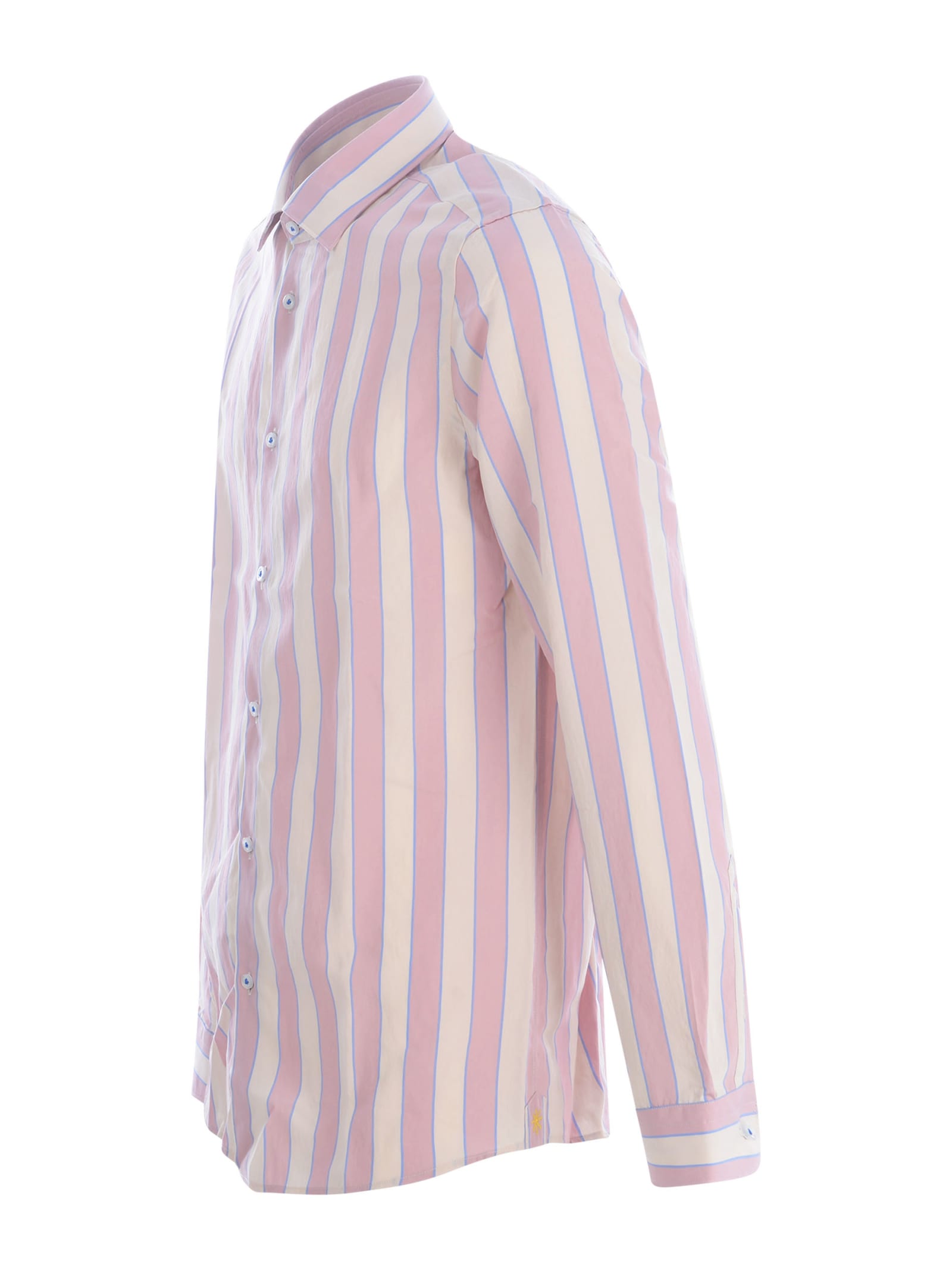 Shop Manuel Ritz Shirt  In Viscose Available Store Pompei In Rosa