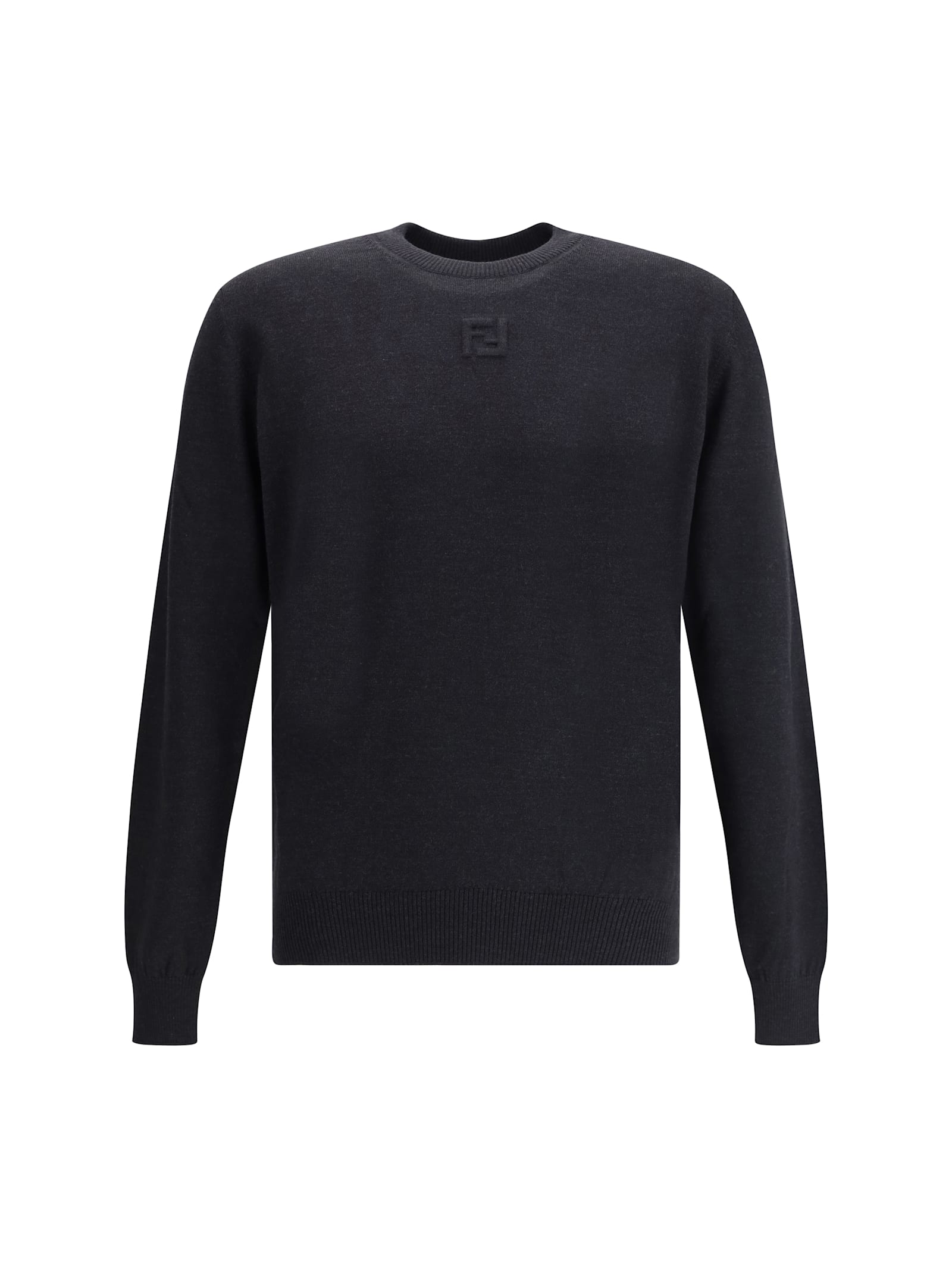 Fendi Men Pullover In Black