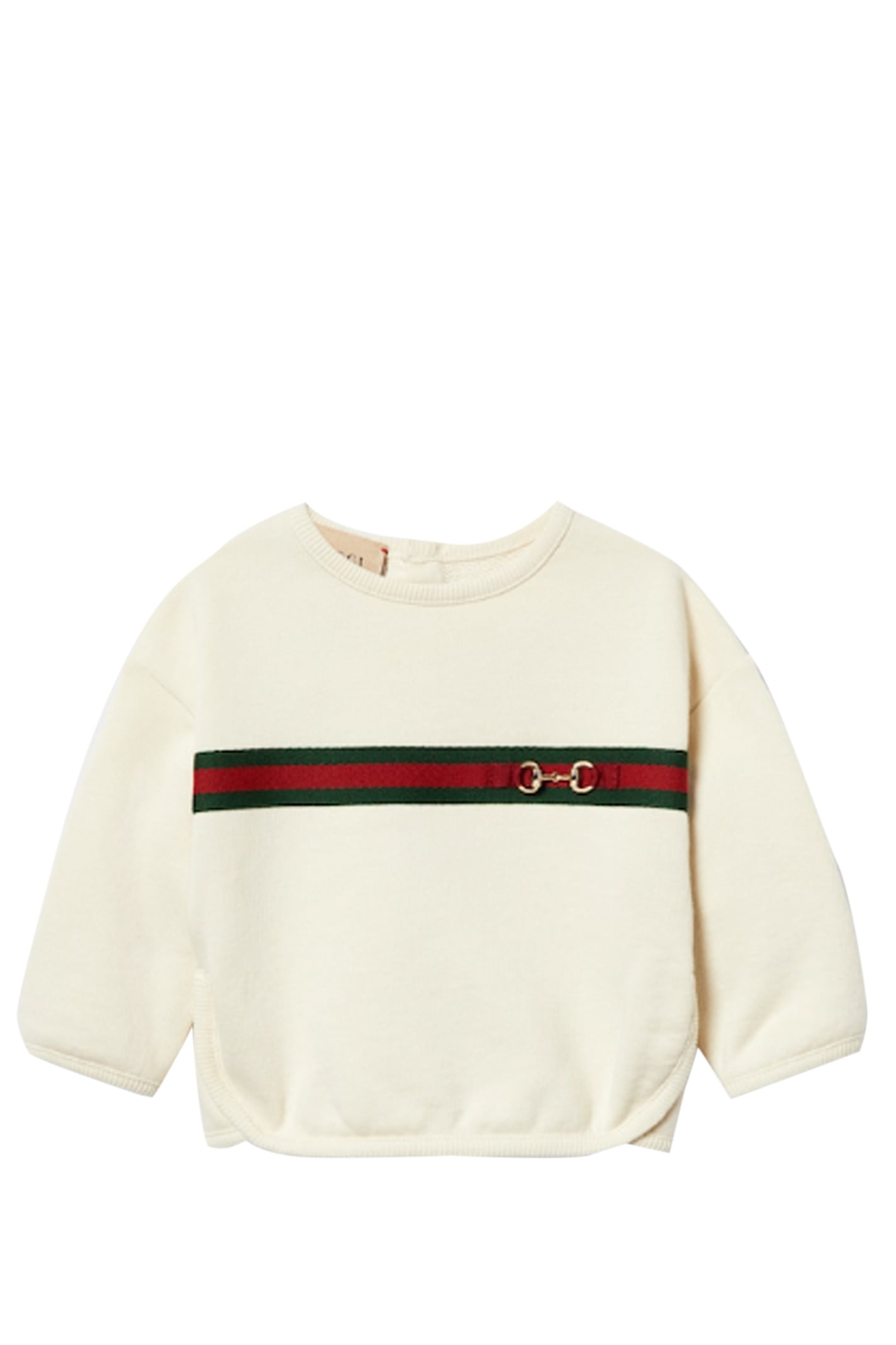 Shop Gucci Sweatshirt In White