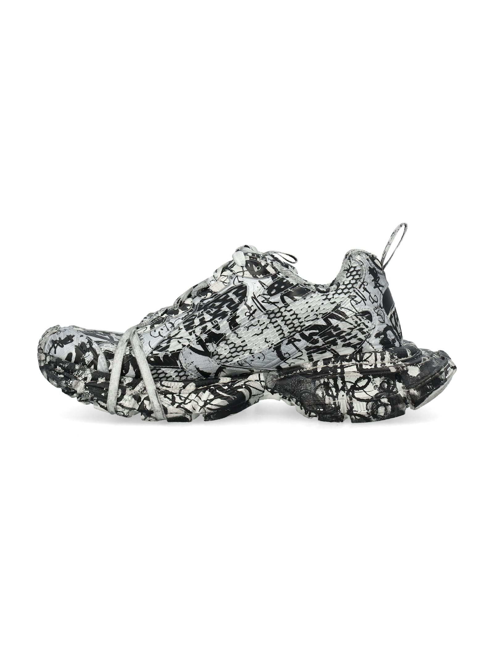 Balenciaga 3xl Sneakers In Whiteblack