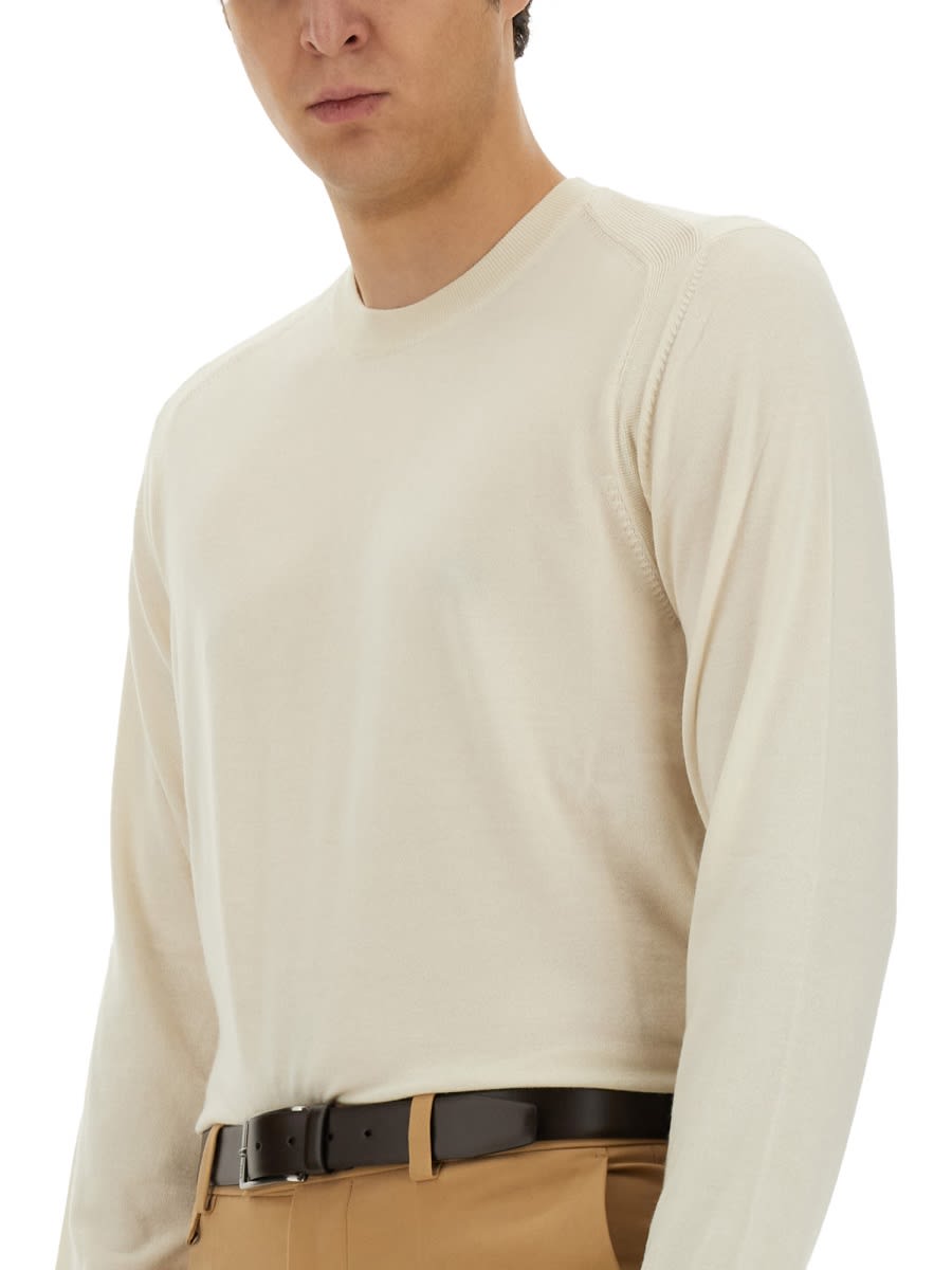 Shop Hugo Boss Shirt L-over In White