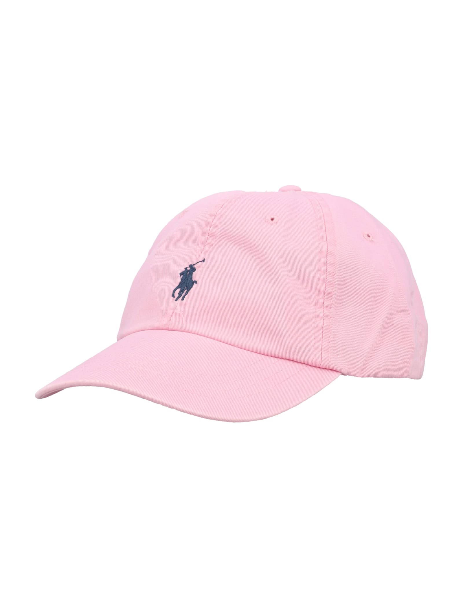 Shop Polo Ralph Lauren Cotton Chino Baseball Cap In Pink