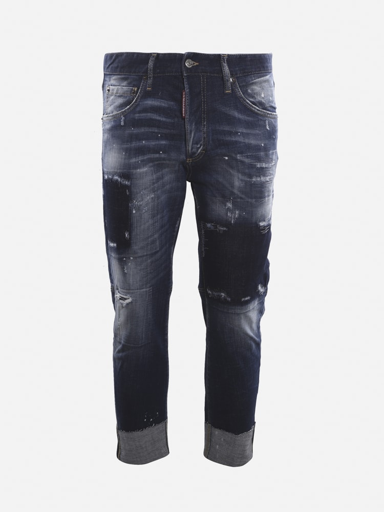 Dsquared2 Sailor Jeans In Stretch Cotton