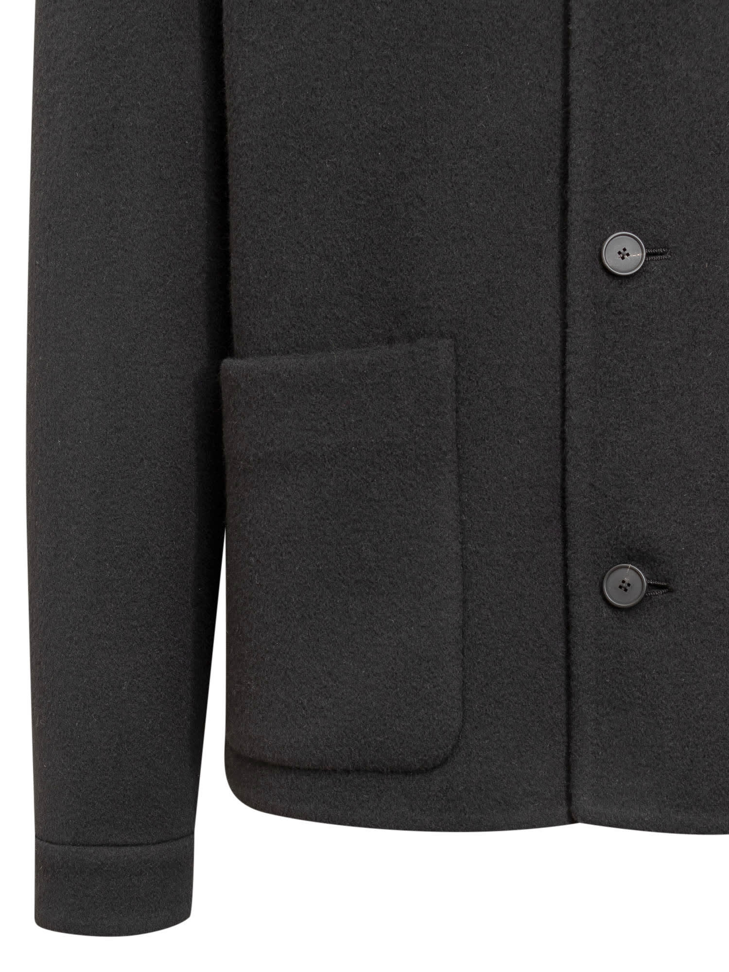 Shop Givenchy Shirt Jacket In Black