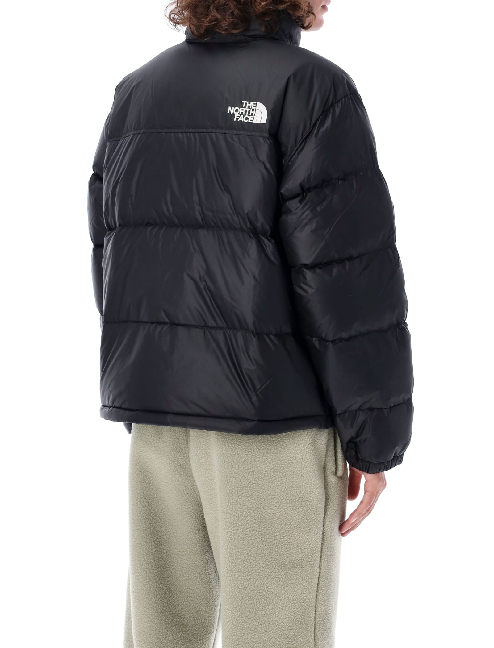 Shop The North Face 1996 Retro Nuptse Jacket In Recycled Tnf Black-npf