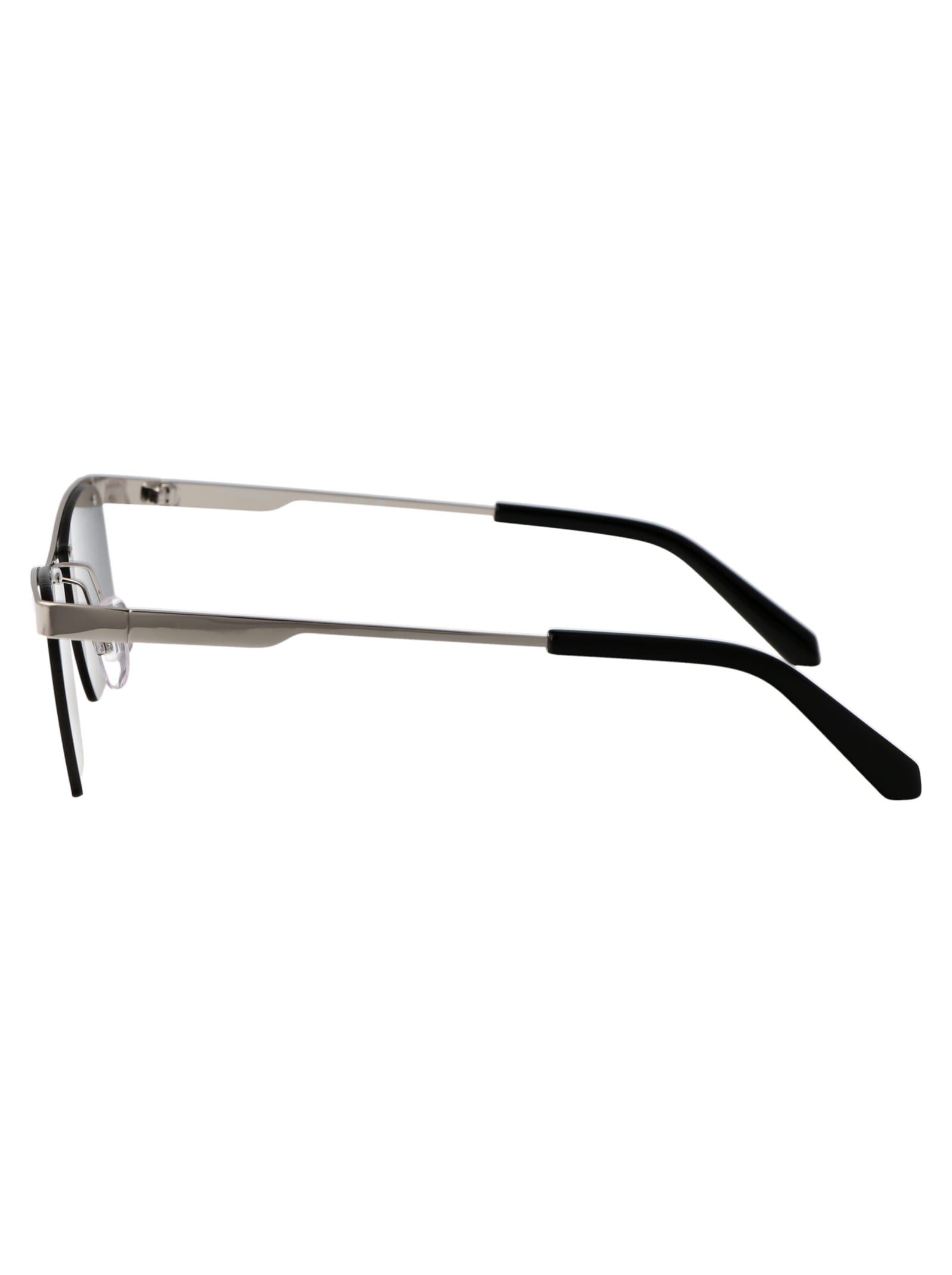 Off-white Rimini Rectangle-frame Sunglasses In 7272 Silver