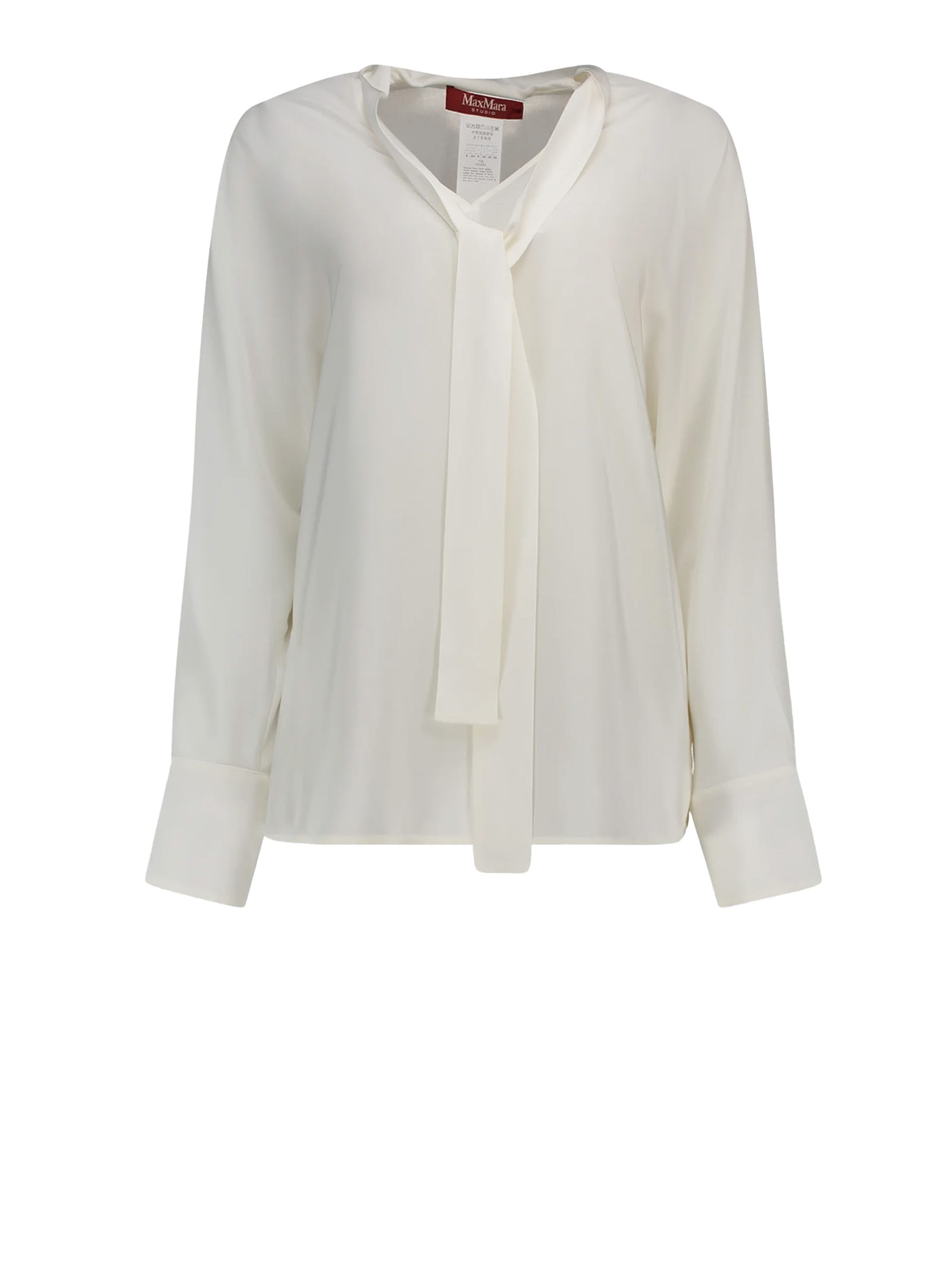 Max Mara Studio Shirts In Neutral