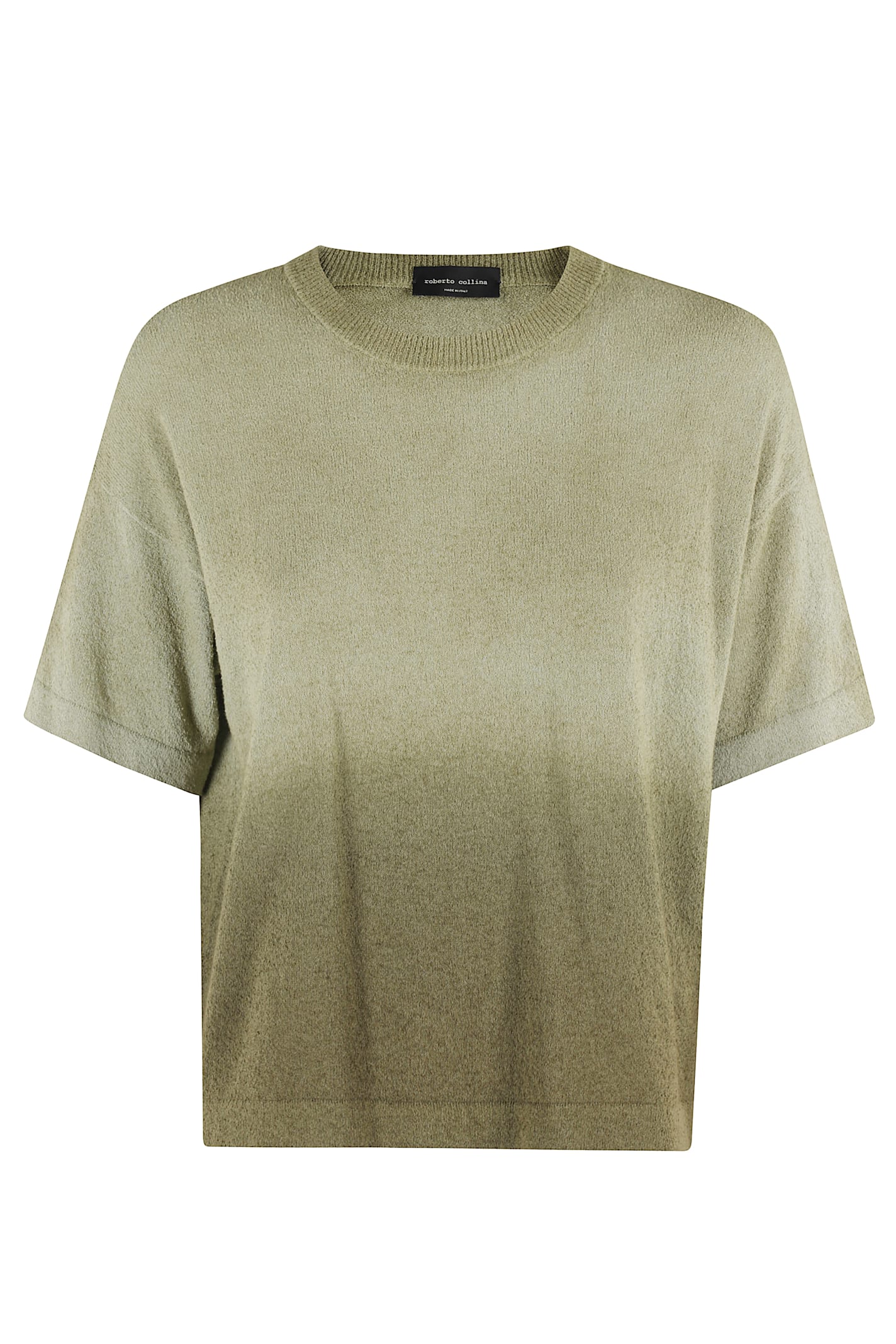 Roberto Collina Short-sleeve Boxy Top With Gradient Effect