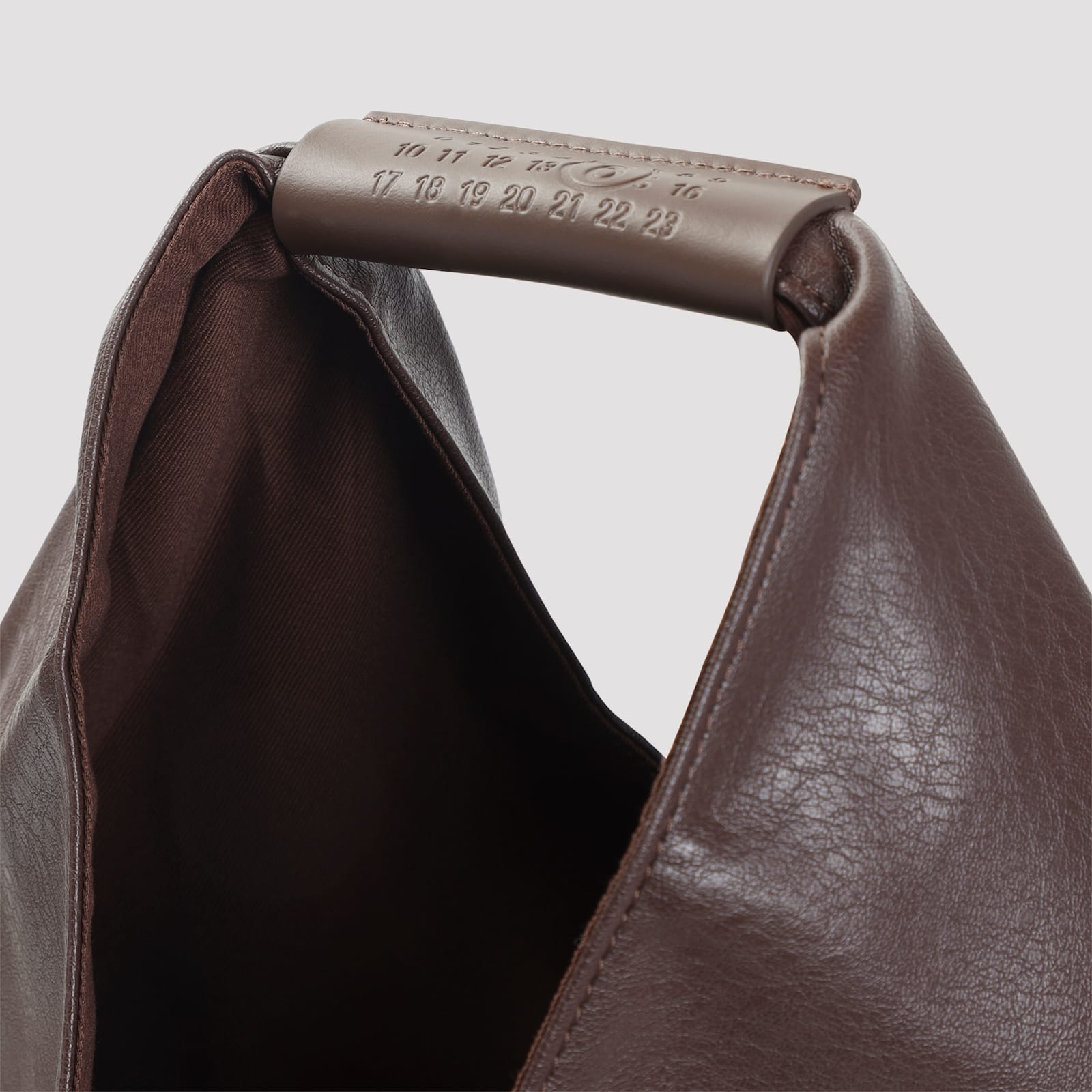 Mm6 Maison Margiela Classic Japanese Handbag In Brown