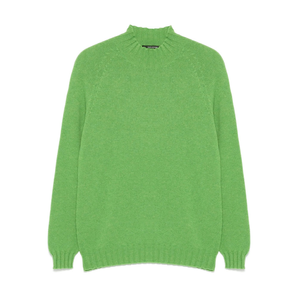 Tagliatore Cashmere Sweaters In Green