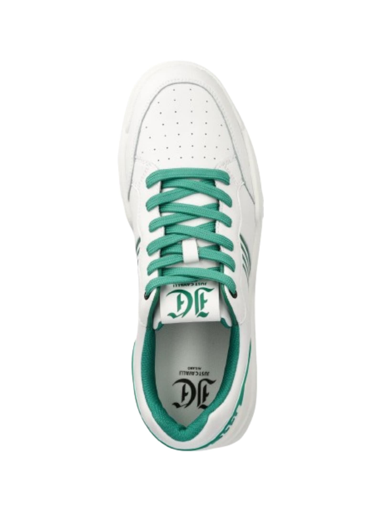 Just Cavalli Sneakers  Men Color White In White