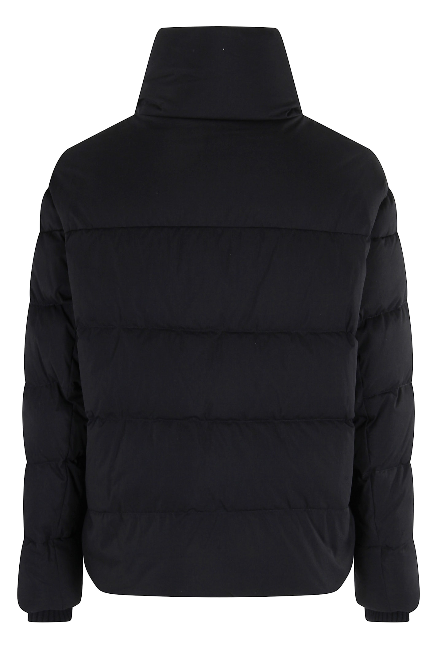 Tatras High Neck Quilted Jacket Pockets In Black