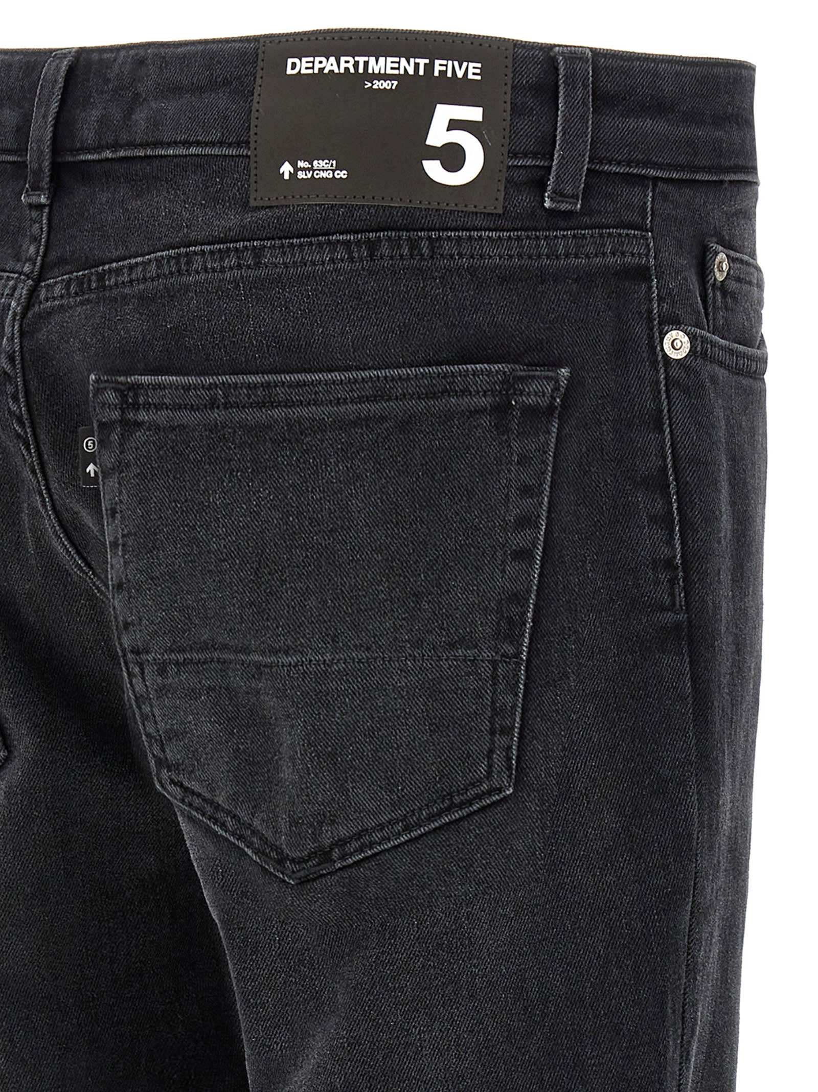 Department Five Stone Jeans In Black