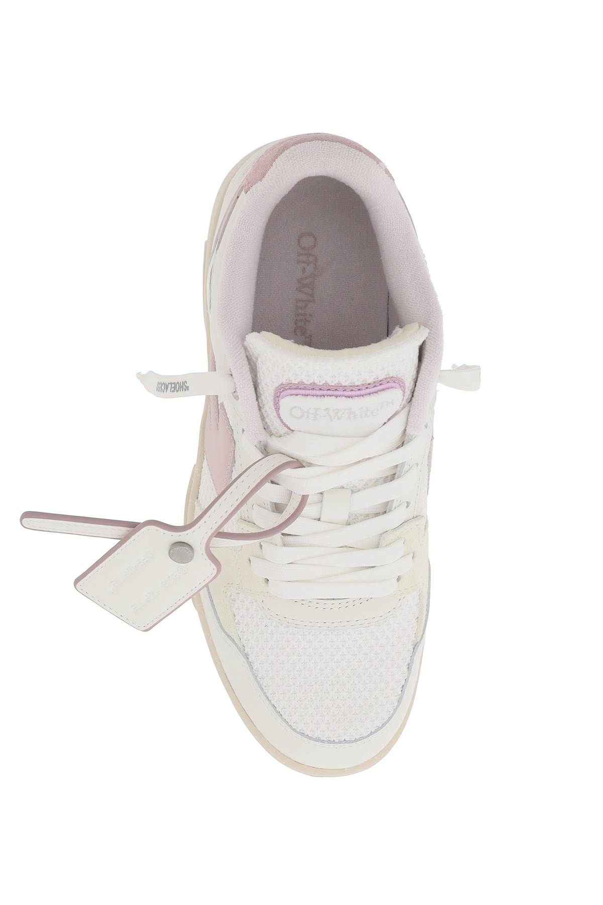 Shop Off-white Out Of Office Sneakers In White/lila