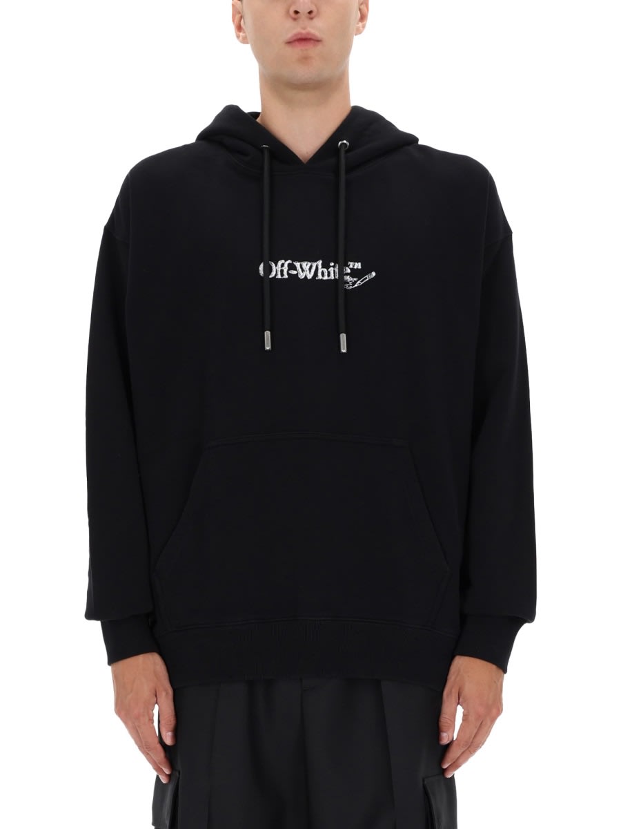 Off-white Off White Sweatshirt With Logo In Black