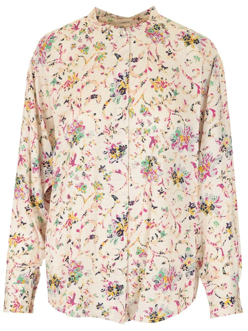 Isabel Marant Étoile All-over Floral Print Top