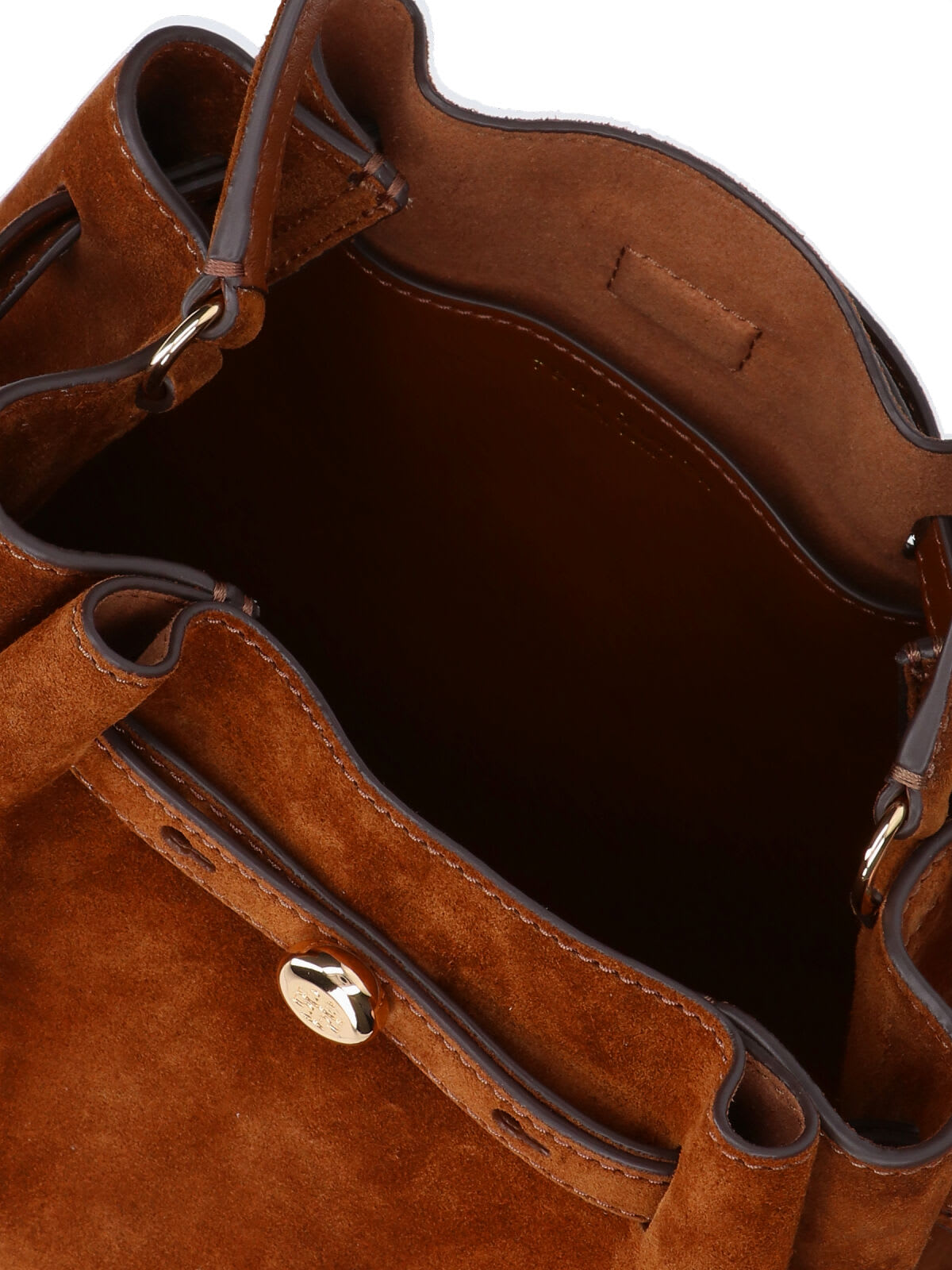 Tory Burch Romy Bucket Bag In Brown