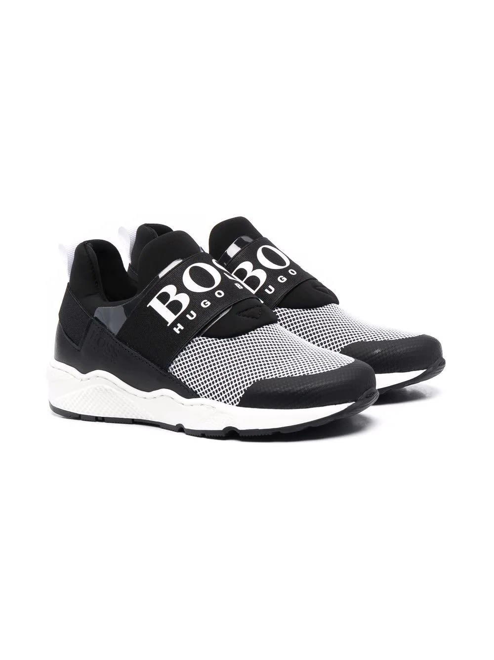 Hugo Boss Slip-on Sneakers With Print