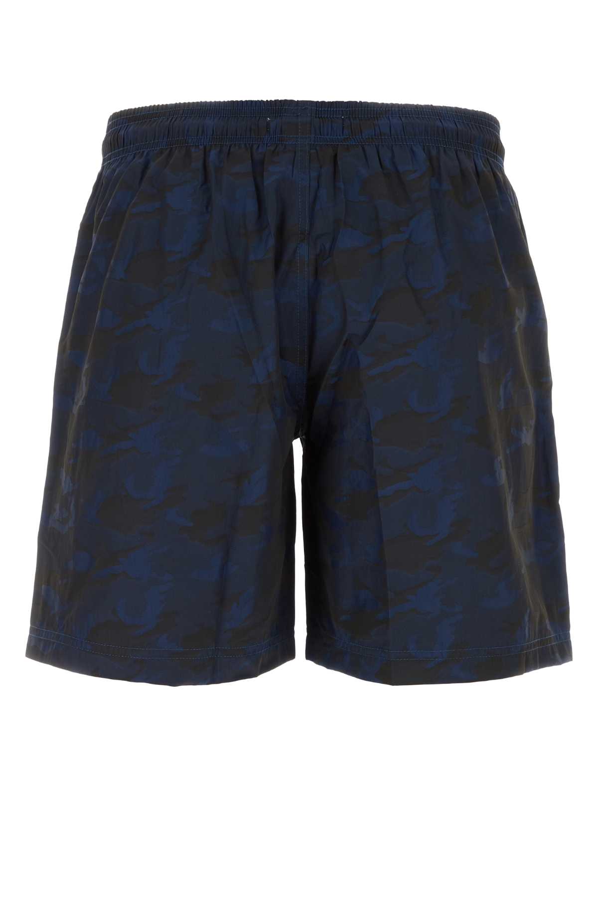 Gimaguas Camouflage-print Drawstring-waistband Swim Shorts In Camu