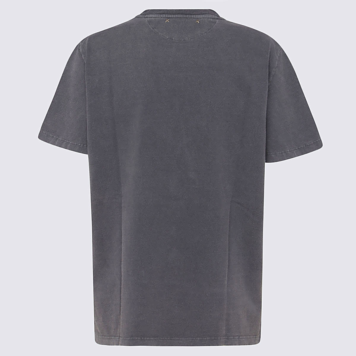 Shop Golden Goose Grey Cotton T-shirt