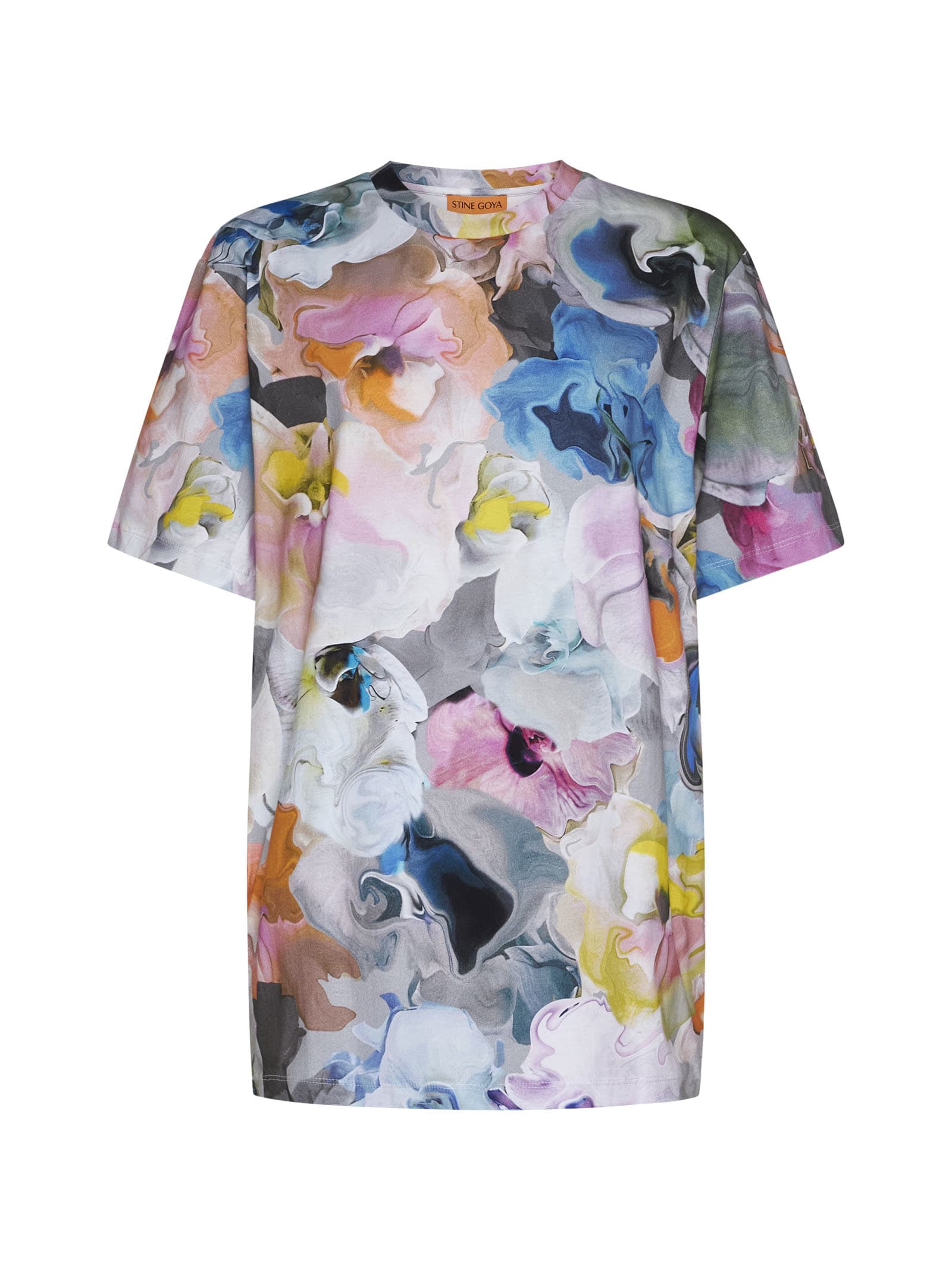 Shop Stine Goya T-shirt In Liquified Orchid