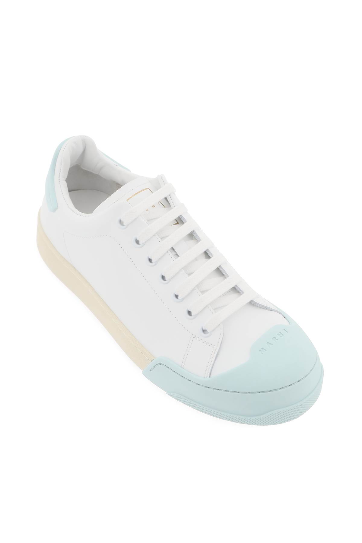 Shop Marni Dada Bumper Sne In Lily White Mineral Ice (white)