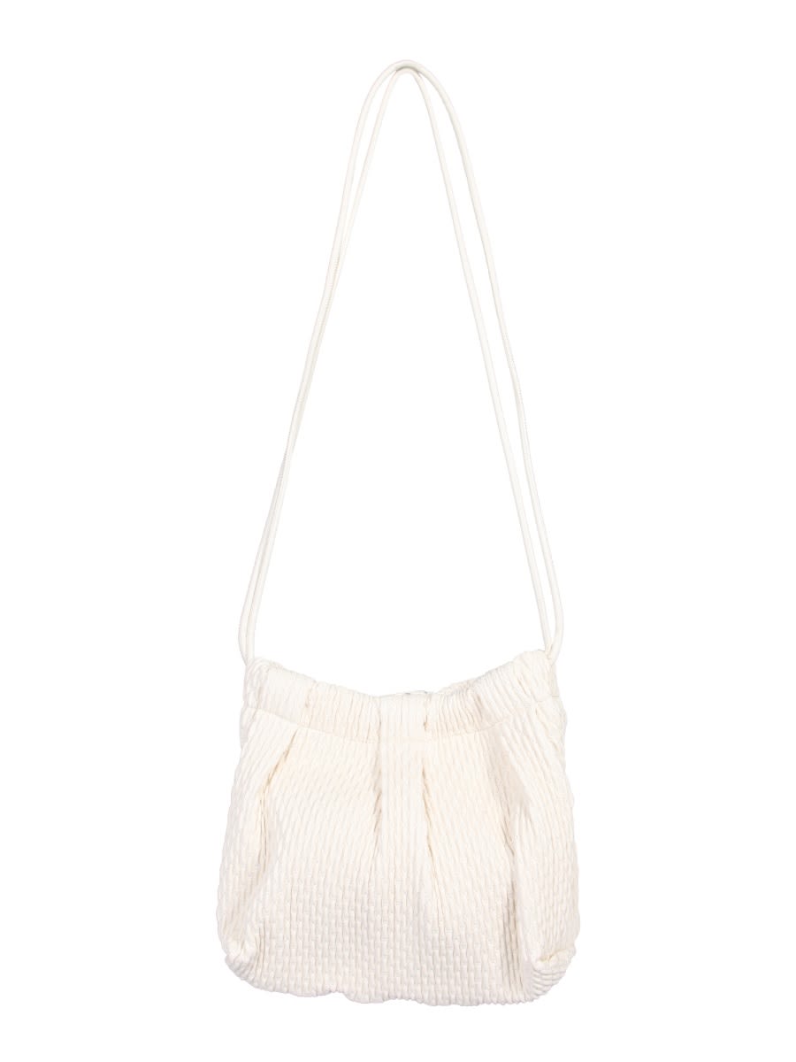 Shop Themoirè Shoulder Bag Thetis In White