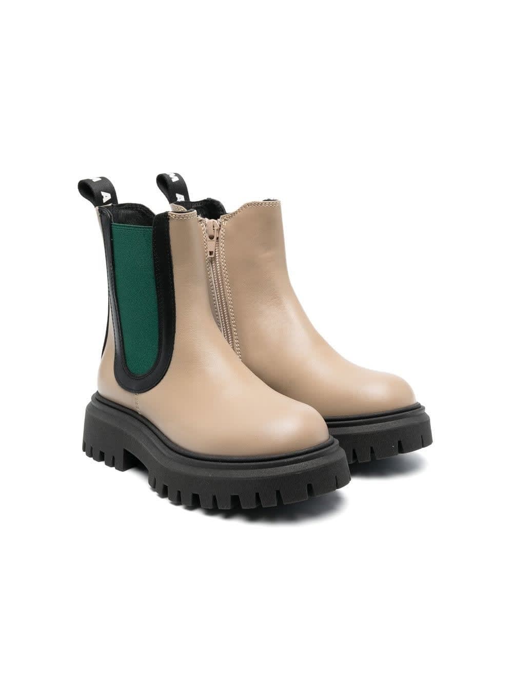 MARNI BOOTS WITH INSERT DESIGN