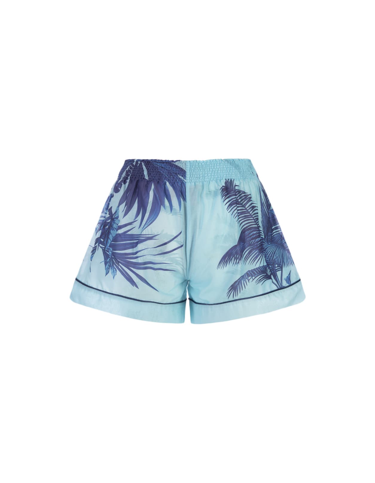 Shop F.r.s For Restless Sleepers Flowers Blue Toante Shorts