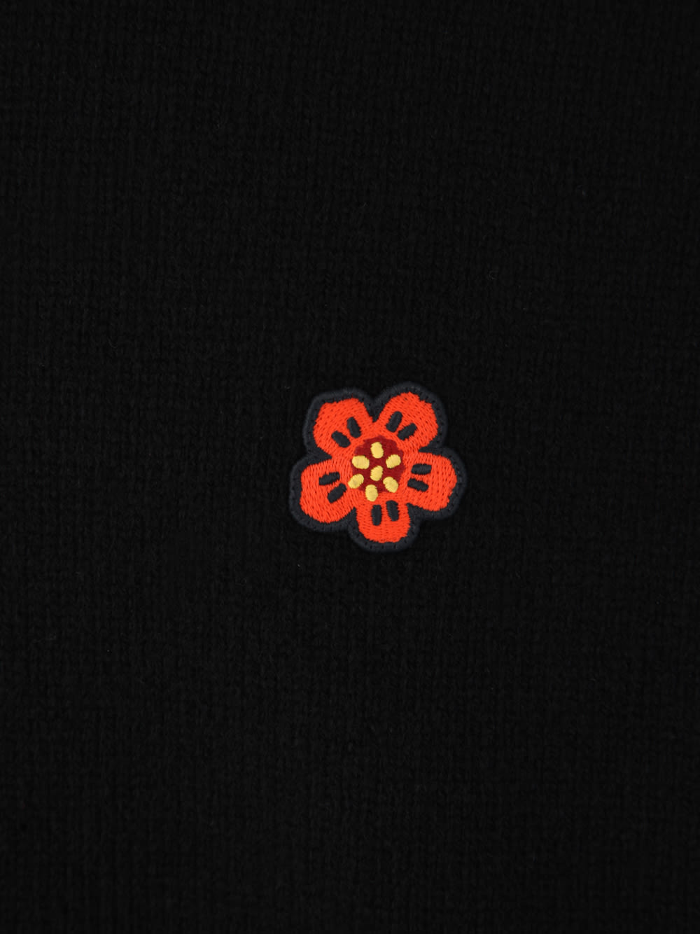 Shop Kenzo Boke Flower Crest Jumper In J Black