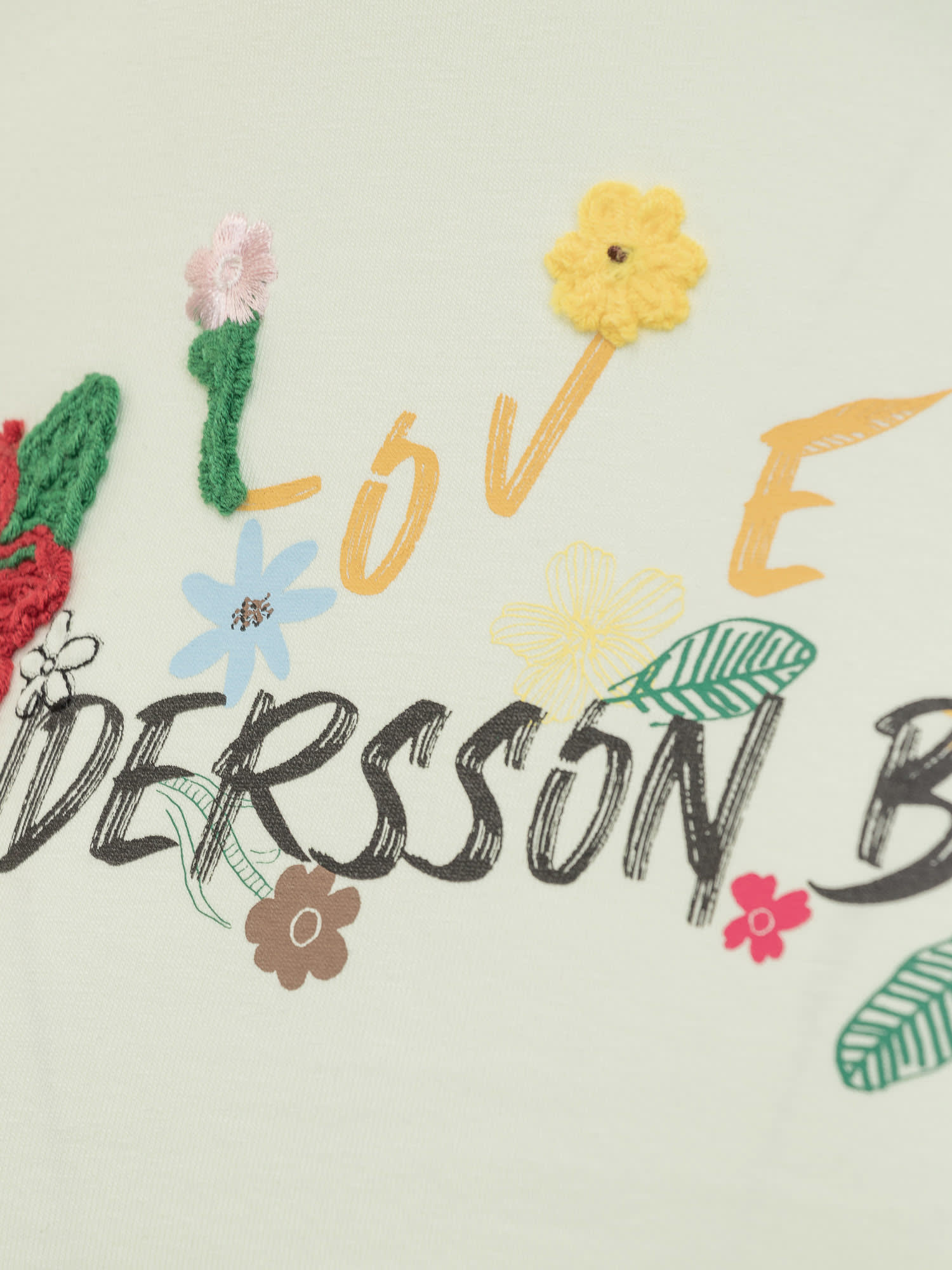 Shop Andersson Bell T-shirt With Logo In Pale Mint