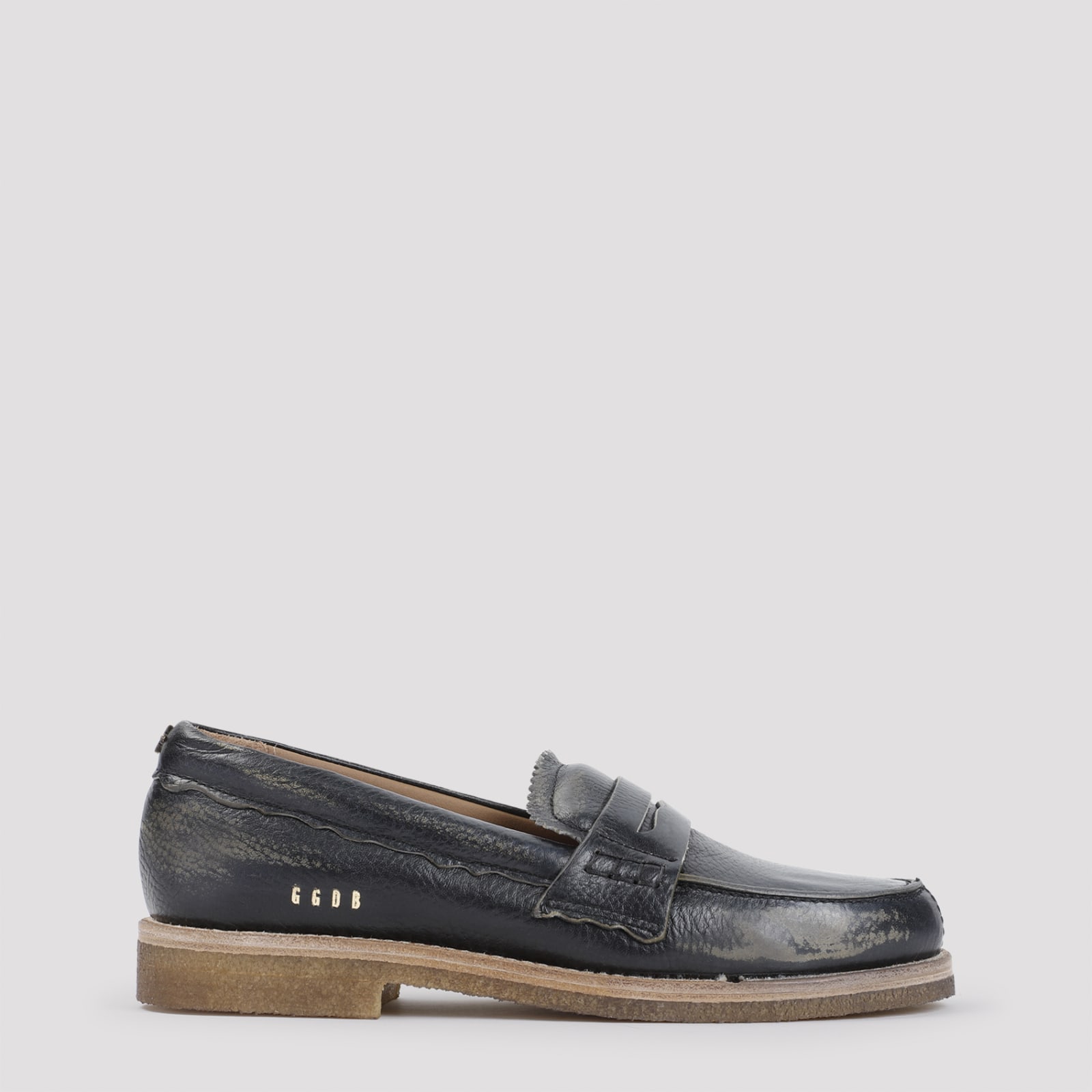 Shop Golden Goose Jerry Loafers In Black