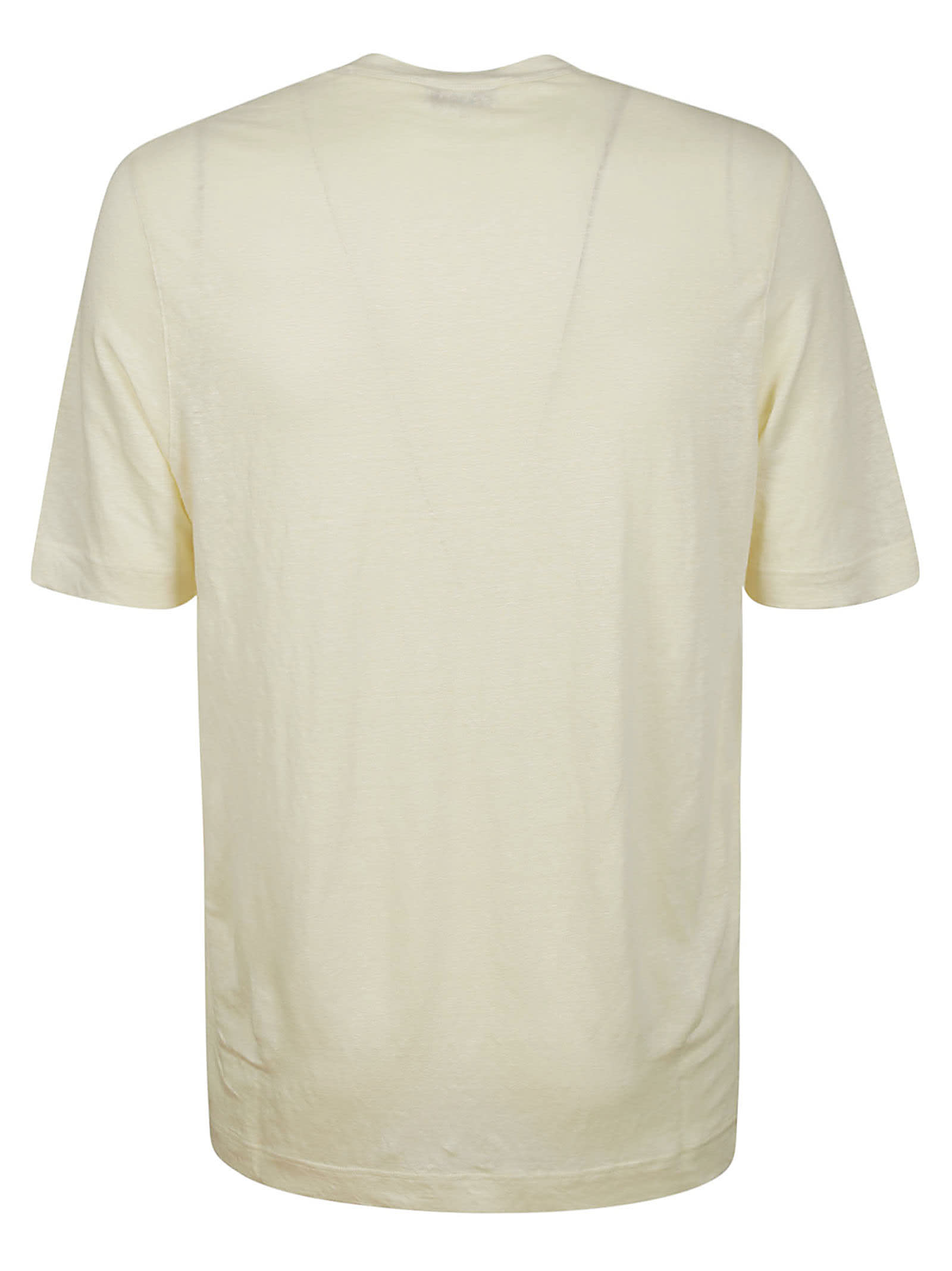 Filippo De Laurentiis Tshirt Ss In Ivory