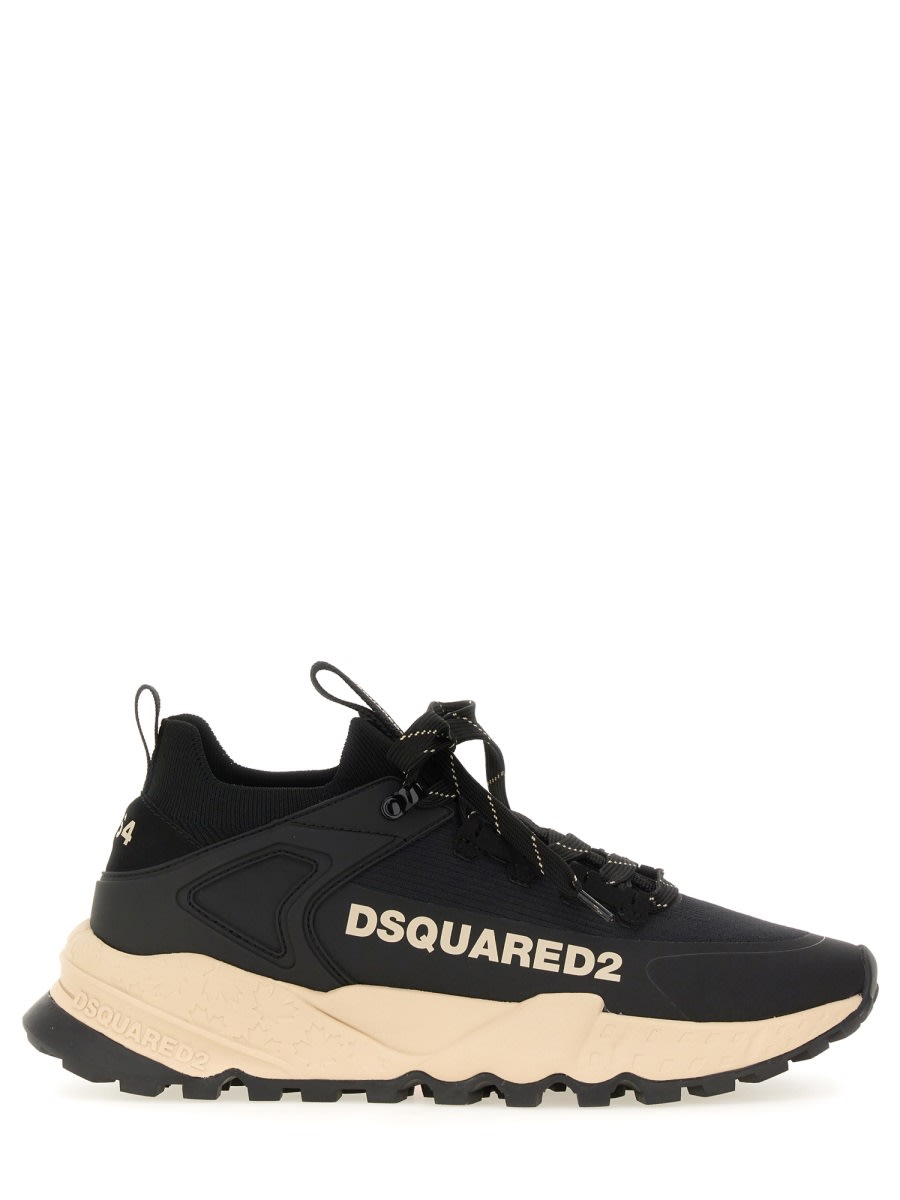 Shop Dsquared2 Sneaker Free In Black