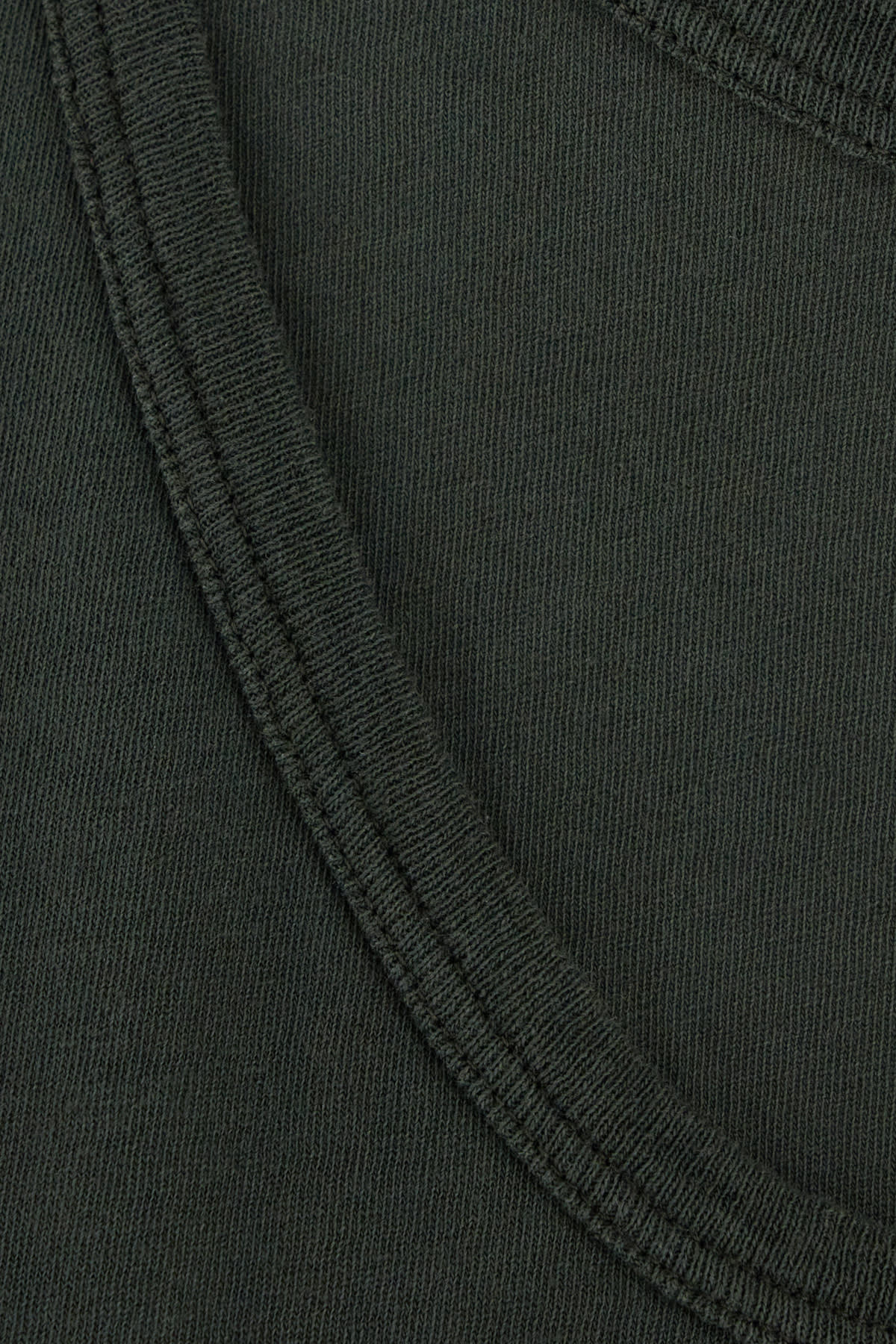 The Row Bottle Green Cotton T-shirt In Green