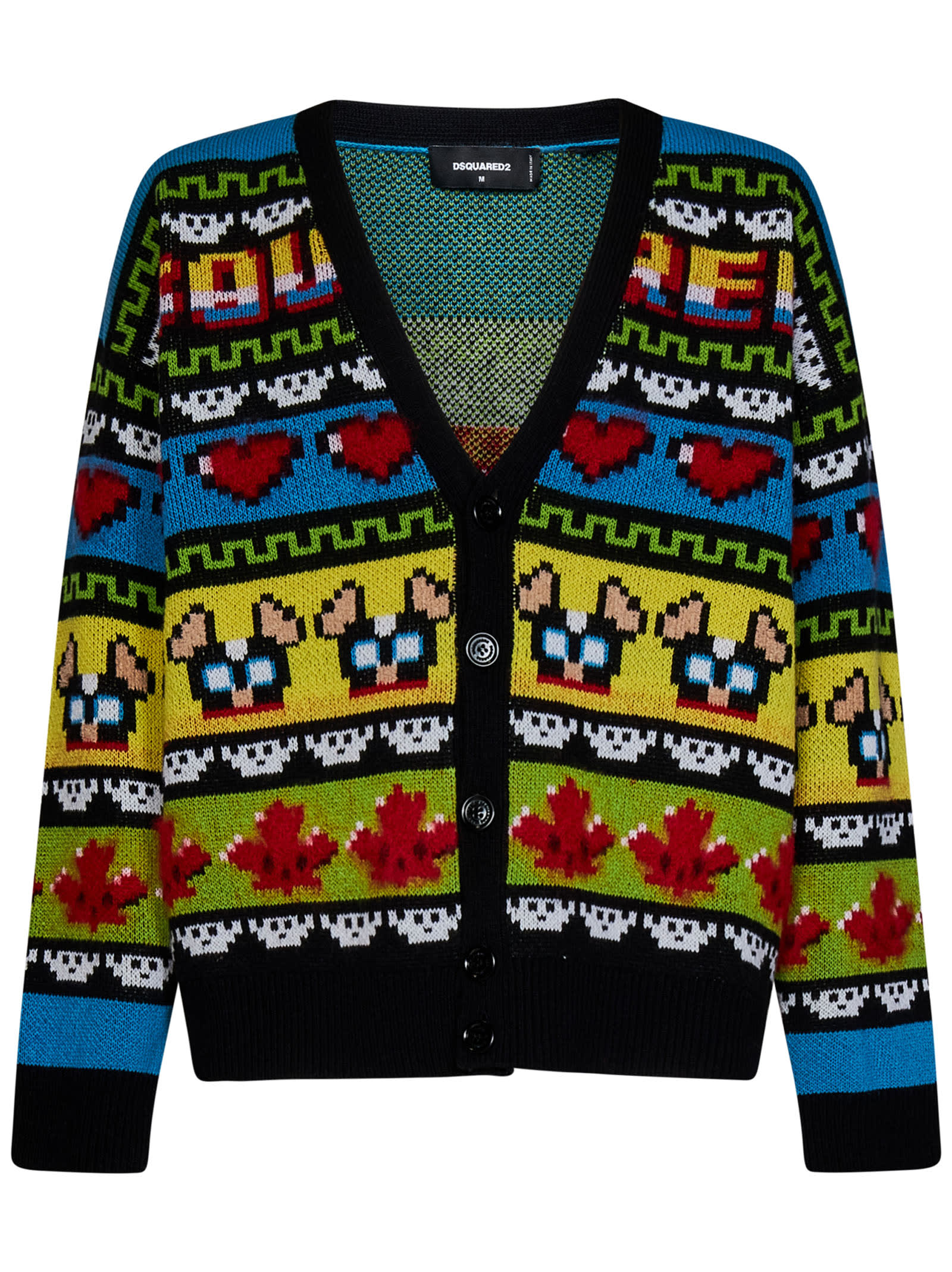 Dsquared2 Ciro Cardigan In Multicolor