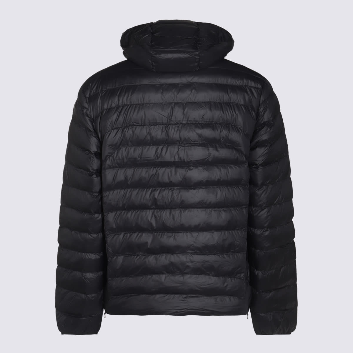 Shop Ralph Lauren Black Nylon Down Jacket