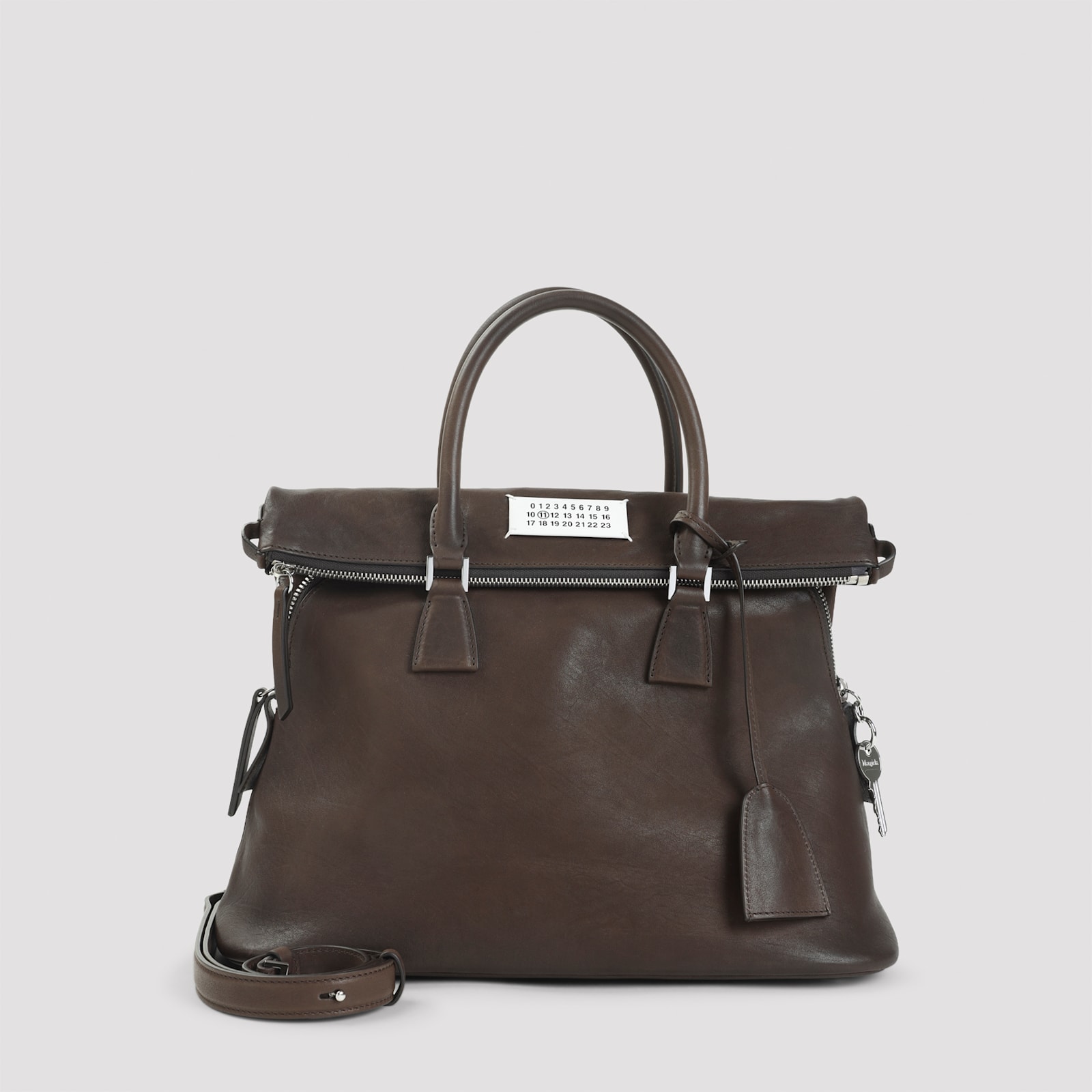 Maison Margiela 5ac Loved To Death M Handbag In Brown