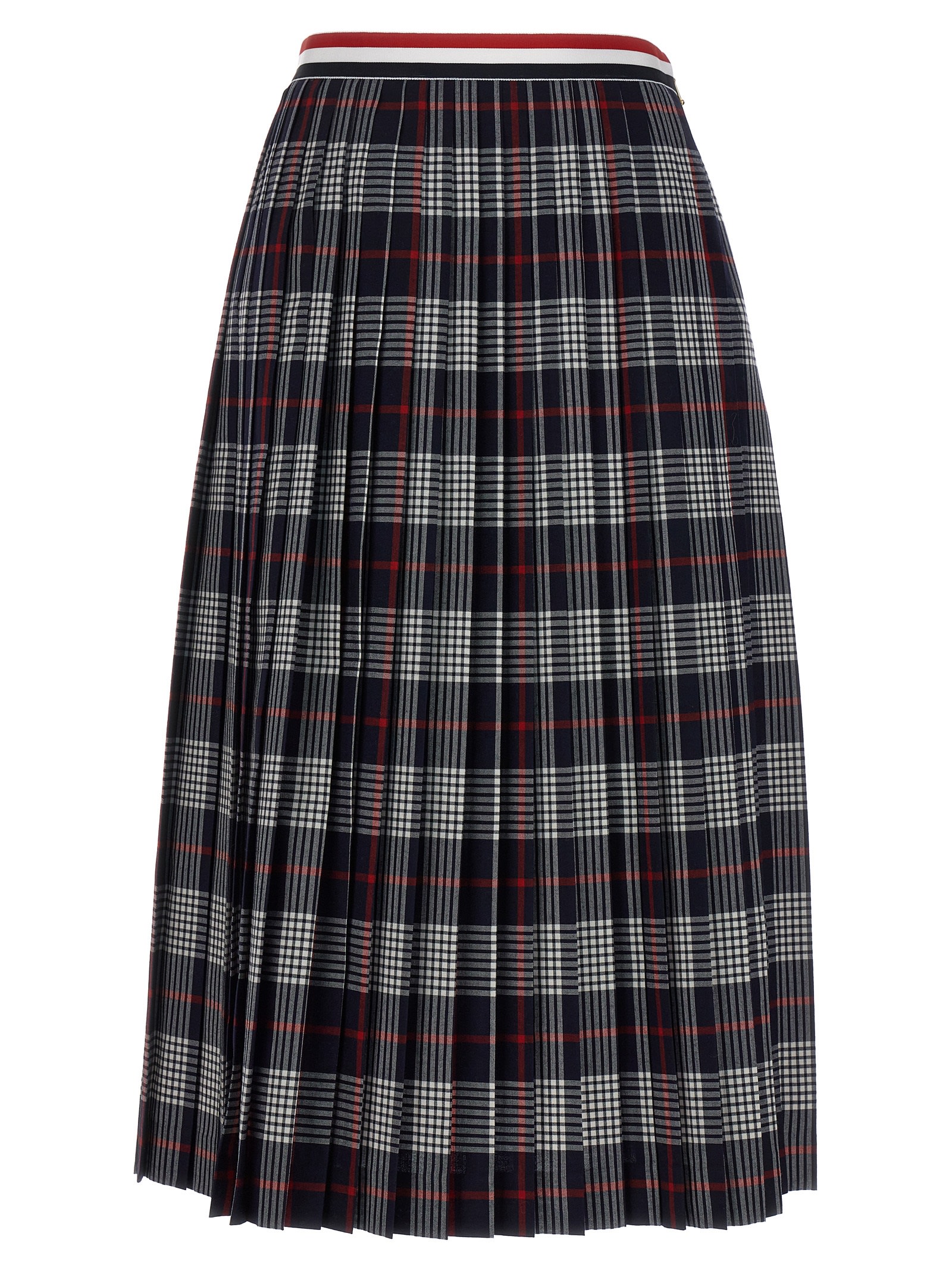 THOM BROWNE PLEATED SKIRT