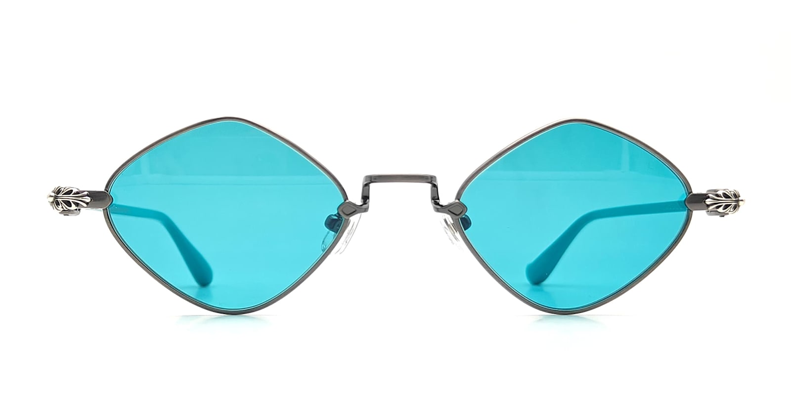 Diamond Dog - Pewter Teal Sunglasses