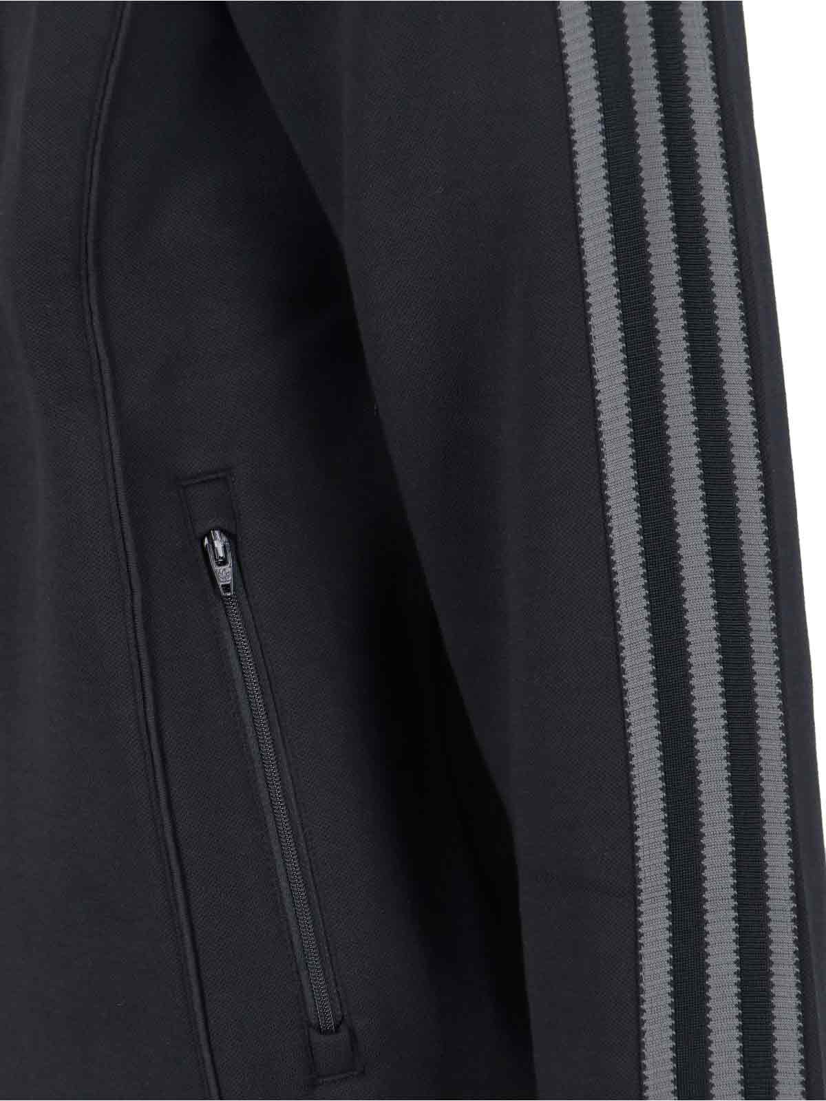 Adidas Originals Track Premium Zip Sweatshirt In Black