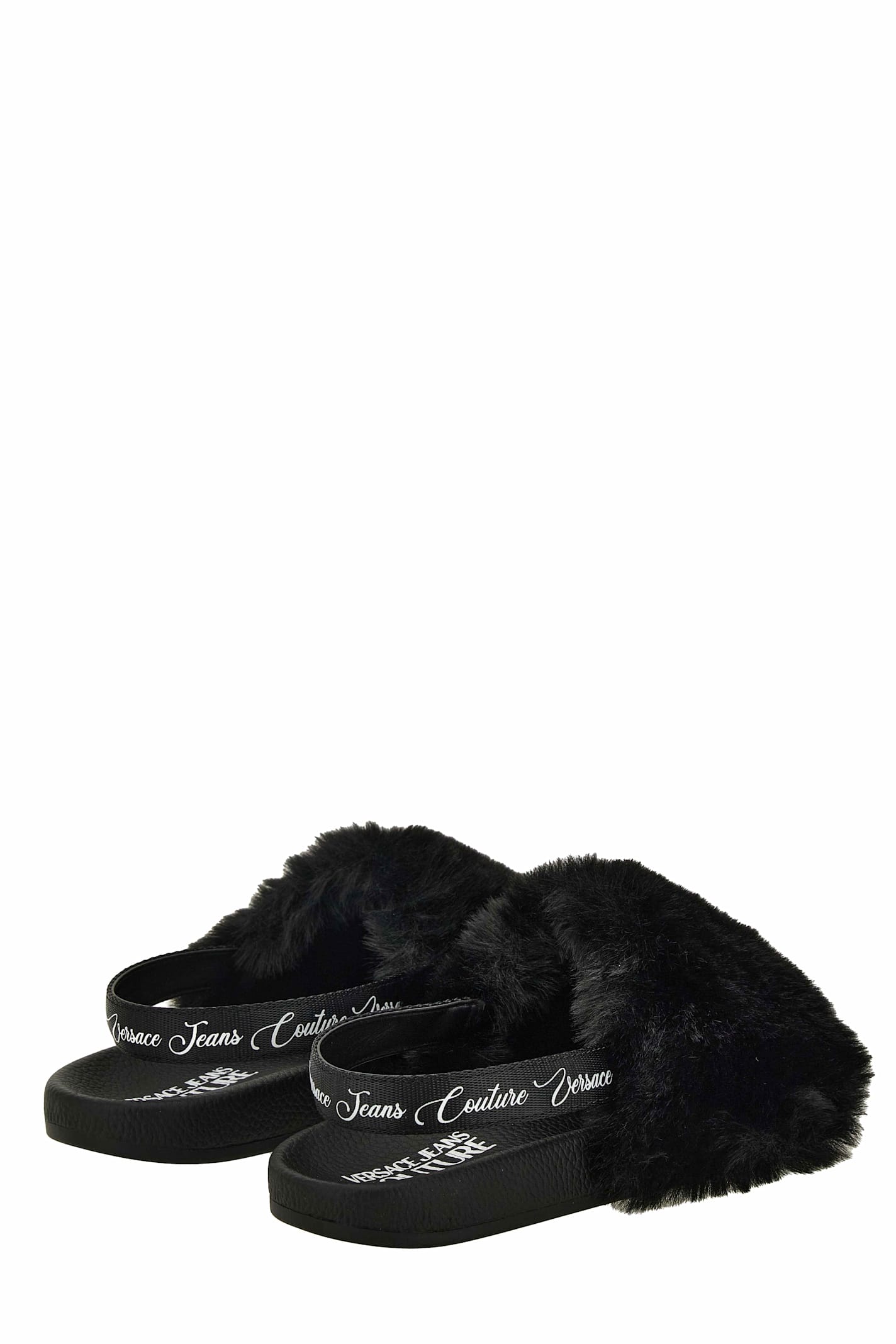 Versace Jeans Couture Sandal "shelly" In Black